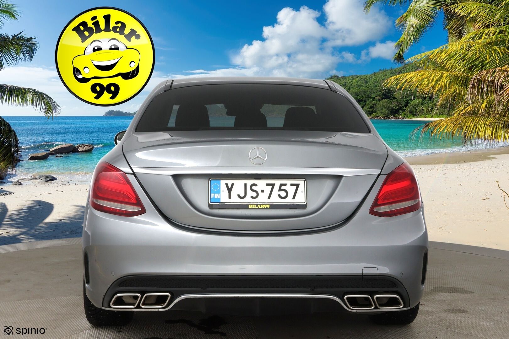 Mercedes-Benz C 2014 200 A Premium Business AMG  / Burmester / HUD / Panoraama / LED / Navi - 2x vanteet / Lohkolämmitin sisäpistokkeella