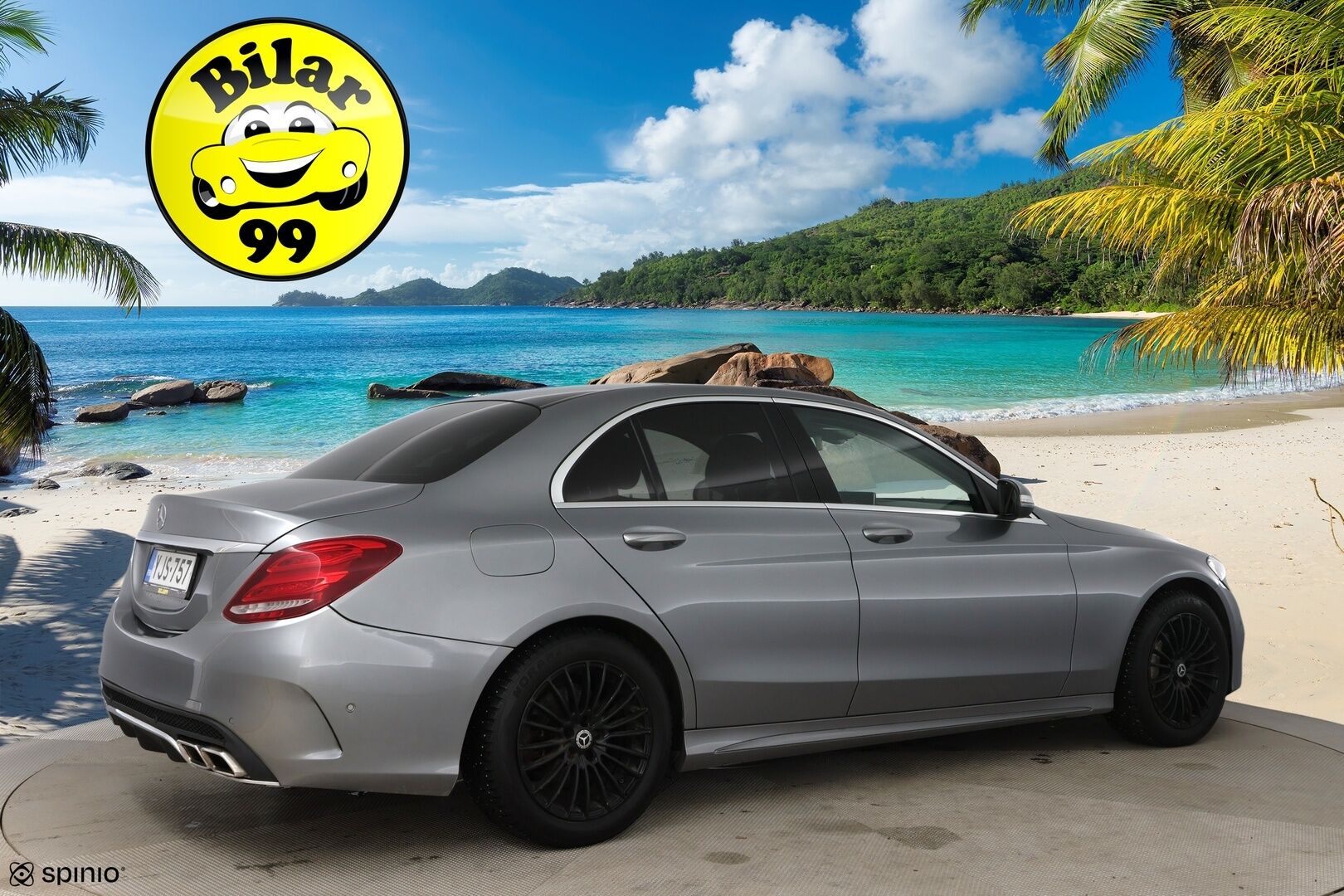 Mercedes-Benz C 2014 200 A Premium Business AMG  / Burmester / HUD / Panoraama / LED / Navi - 2x vanteet / Lohkolämmitin sisäpistokkeella