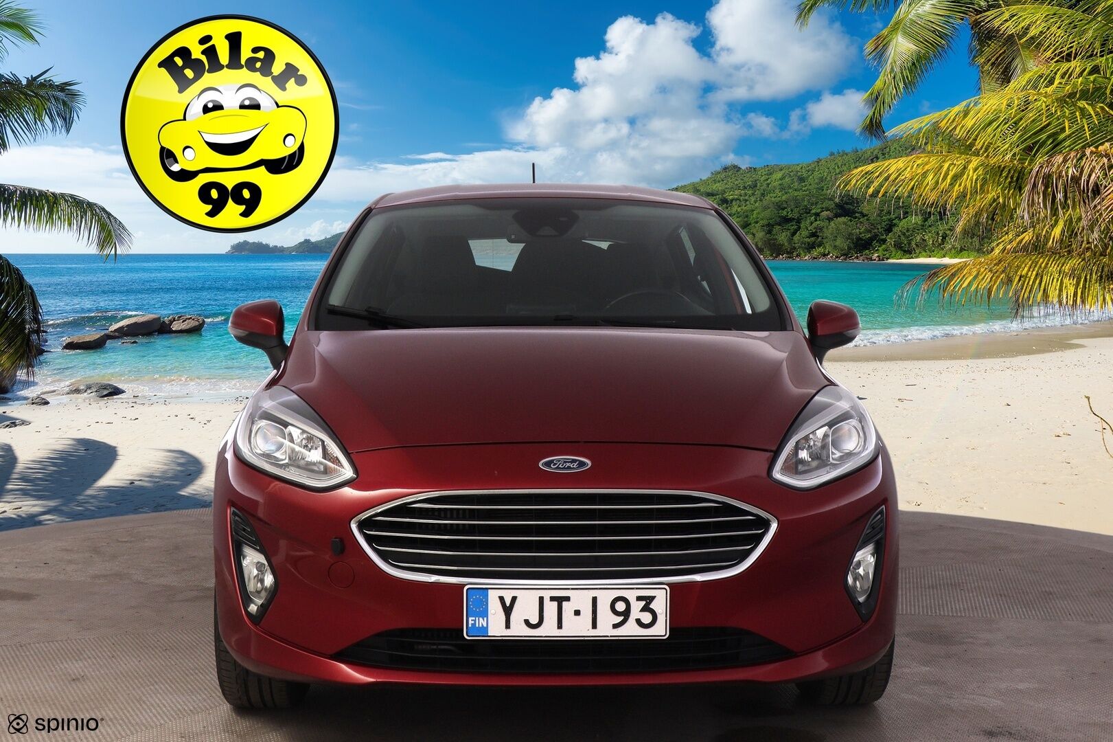 Ford Fiesta 2018 1,0 EcoBoost 100hv M6 Titanium 5-ovinen - Myydään Huutokaupat.com