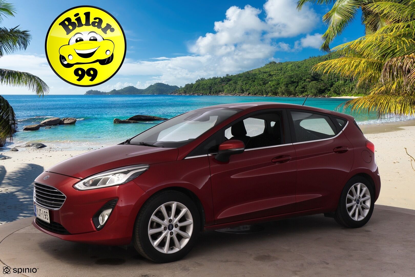 Ford Fiesta 2018 1,0 EcoBoost 100hv M6 Titanium 5-ovinen - Myydään Huutokaupat.com