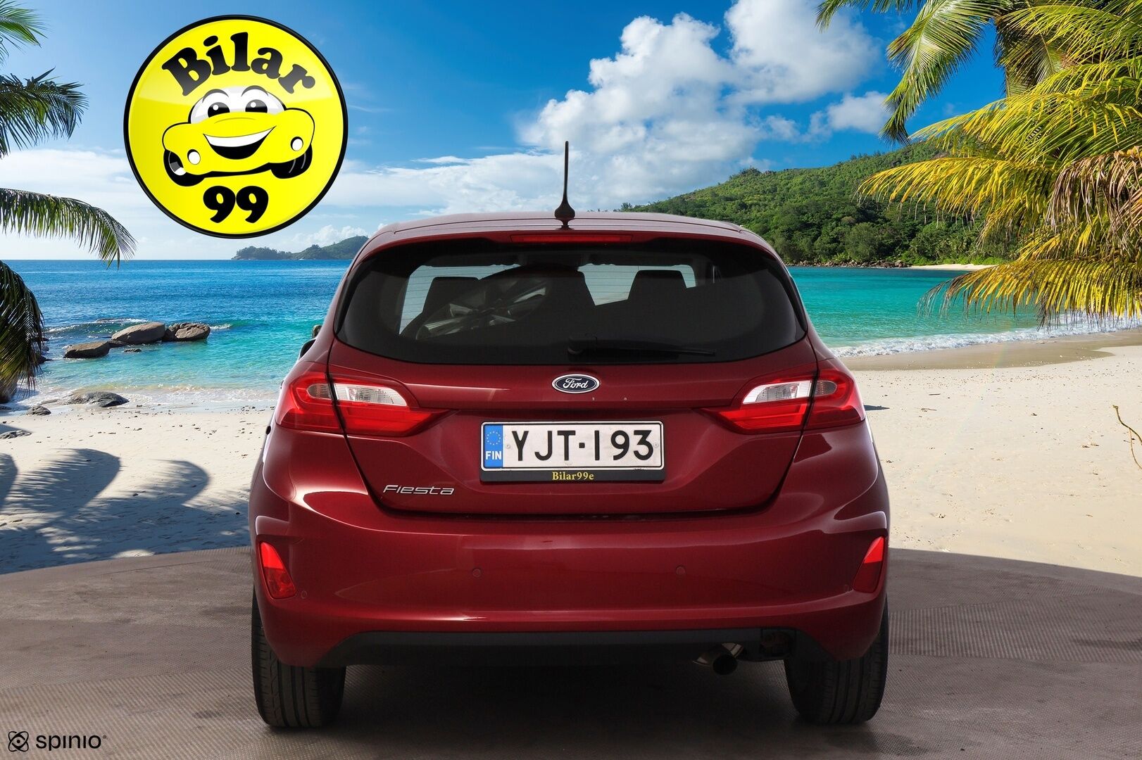 Ford Fiesta 2018 1,0 EcoBoost 100hv M6 Titanium 5-ovinen - Myydään Huutokaupat.com