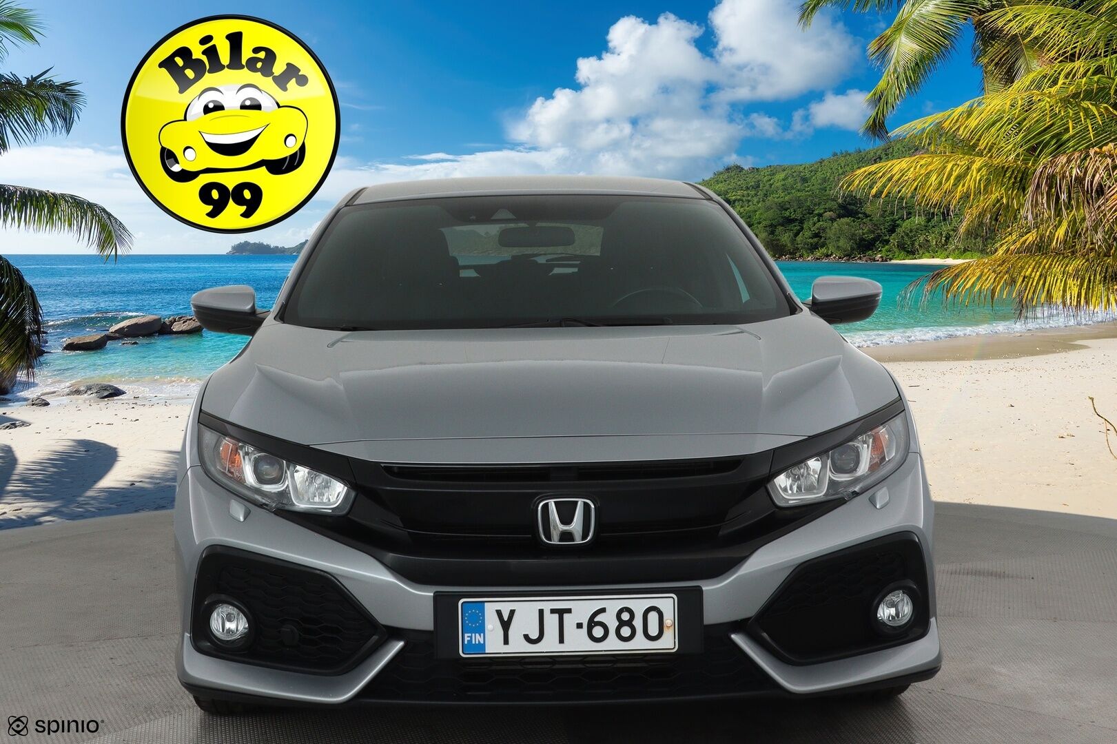 Honda Civic 2020 HB 129 hv Sport AT **Sisätilanlämmitin / Adapt.Vakkari / P.kamera / Kaistavahti / Navi** - Suomi-auto / Kahdet Renkaat / Merkkihuollettu!