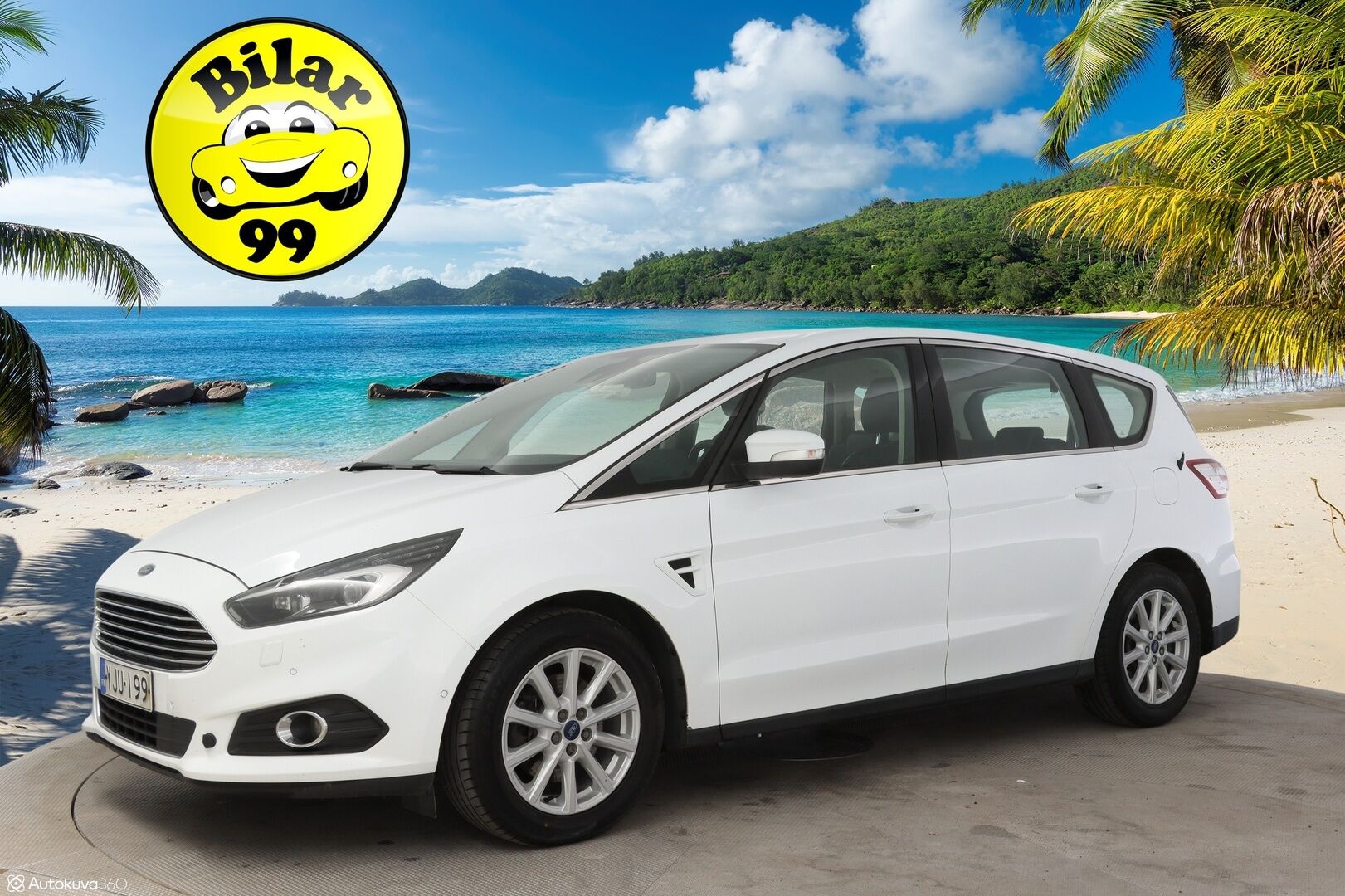 Ford S-Max 2018 2,0 TDCi 150hv PowerShift A6 Titanium 5D * Adap.Vakkari / Blis / Kaistavahti / Peruutuskamera / Navi / Webasto / Nahat muistilla * - * 7 P. / Siisti Hyvin Huollettu / Juuri Vaihdettu Jakohihna /  Vaihteisto Korjattu *