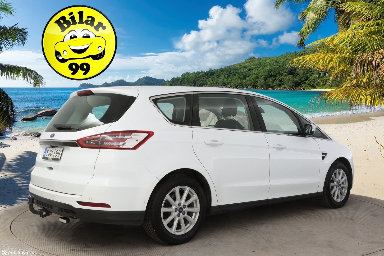 Ford S-Max 2018 2,0 TDCi 150hv PowerShift A6 Titanium 5D * Adap.Vakkari / Blis / Kaistavahti / Peruutuskamera / Navi / Webasto / Nahat muistilla * - * 7 P. / Siisti Hyvin Huollettu / Juuri Vaihdettu Jakohihna /  Vaihteisto Korjattu *