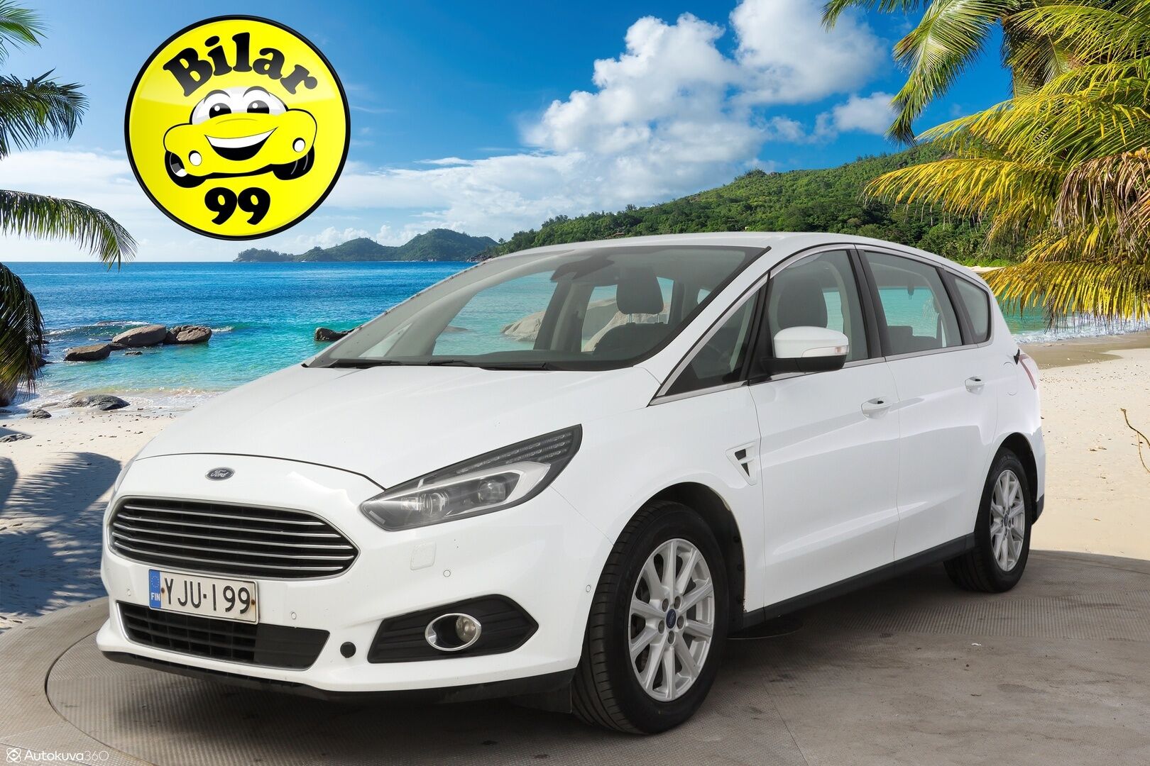 Ford S-Max 2018 2,0 TDCi 150hv PowerShift A6 Titanium 5D * Adap.Vakkari / Blis / Kaistavahti / Peruutuskamera / Navi / Webasto / Nahat muistilla * - * 7 P. / Siisti Hyvin Huollettu / Juuri Vaihdettu Jakohihna /  Vaihteisto Korjattu *