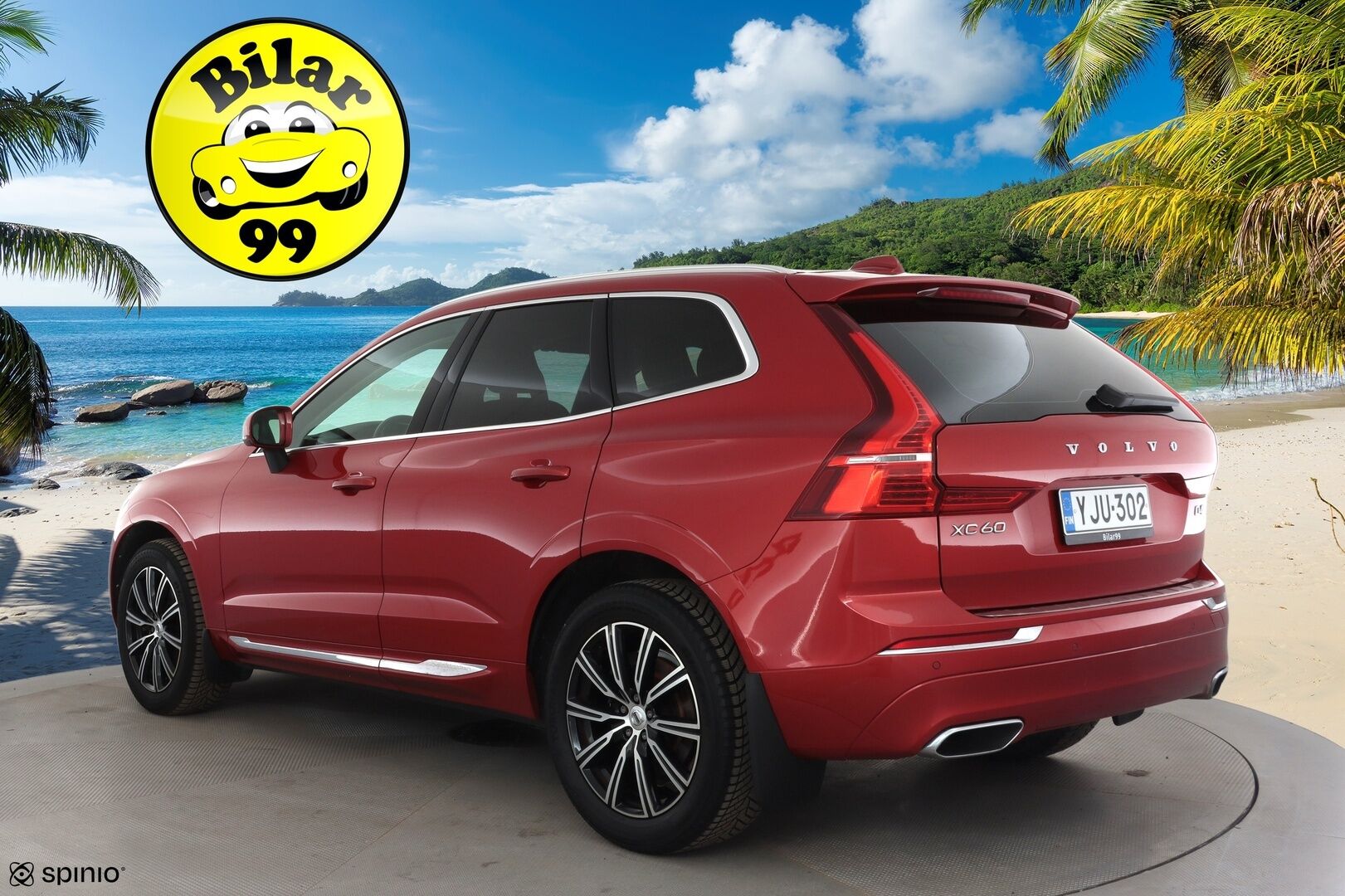 Volvo XC60 2018 D4 AWD Business Inscription aut * ACC / P.kamera / Webasto / Full LED / Navi / Muistipenkki / Sporttinahat / Keyless / BLIS * - Suomi-auto / Kahdet renkaat aluvanteilla / Merkkihuollettu / Juuri huollettu