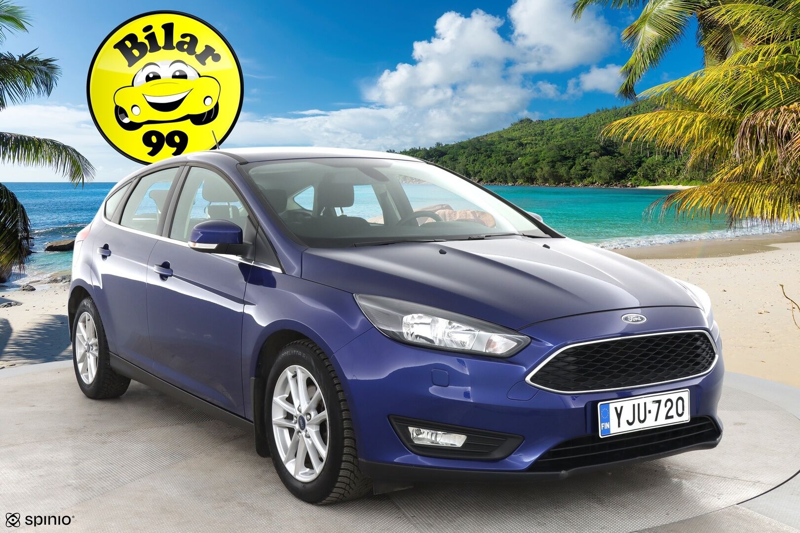 Ford Focus 2018 1,0 EcoBoost 125 hv Start/Stop A6 Edition 5-ovinen *Kilsat! / Suomiauto / Tutkat / Carplay*