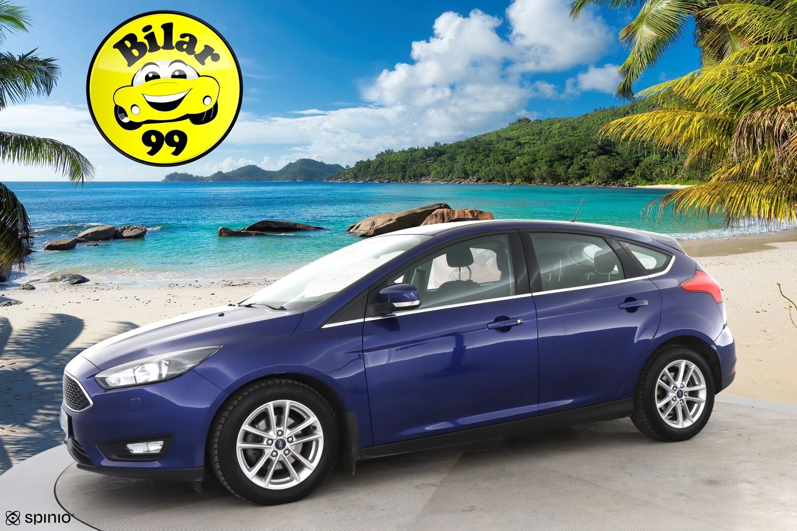 Ford Focus 2018 1,0 EcoBoost 125 hv Start/Stop A6 Edition 5-ovinen *Kilsat! / Suomiauto / Tutkat / Carplay*