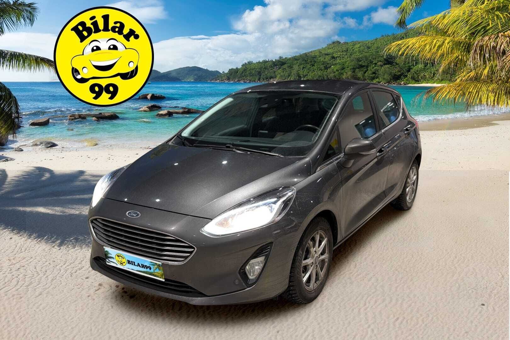 Ford Fiesta 2018 1,0 EcoBoost 100hv M6 Titanium 5-ov / Bang & Olufsen / P. Kamera / Navi / Vakkari / Merkkihuollettu / 2x renkaat - Tulossa myyntiin! 