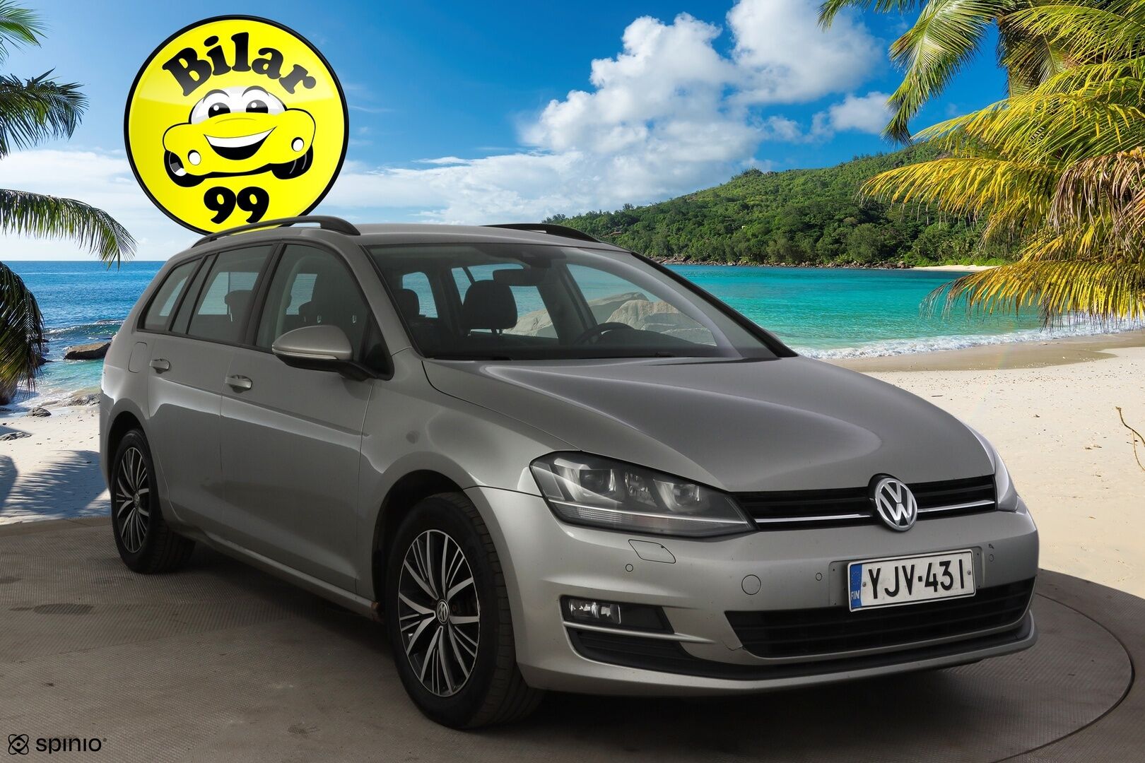 Volkswagen Golf 2016 Variant Comfortline 1,6 TDI 81 kW (110 hv) ** - YritysOutlet - Myydään vain yrityksille / Koukku / Webasto  / Tutkat ** - *– Tämä auto myydään YritysOutlet -valikoimasta vain yritykselle / Leimaa 6/2026 saakka / ErgoActive / 2x vanteet **