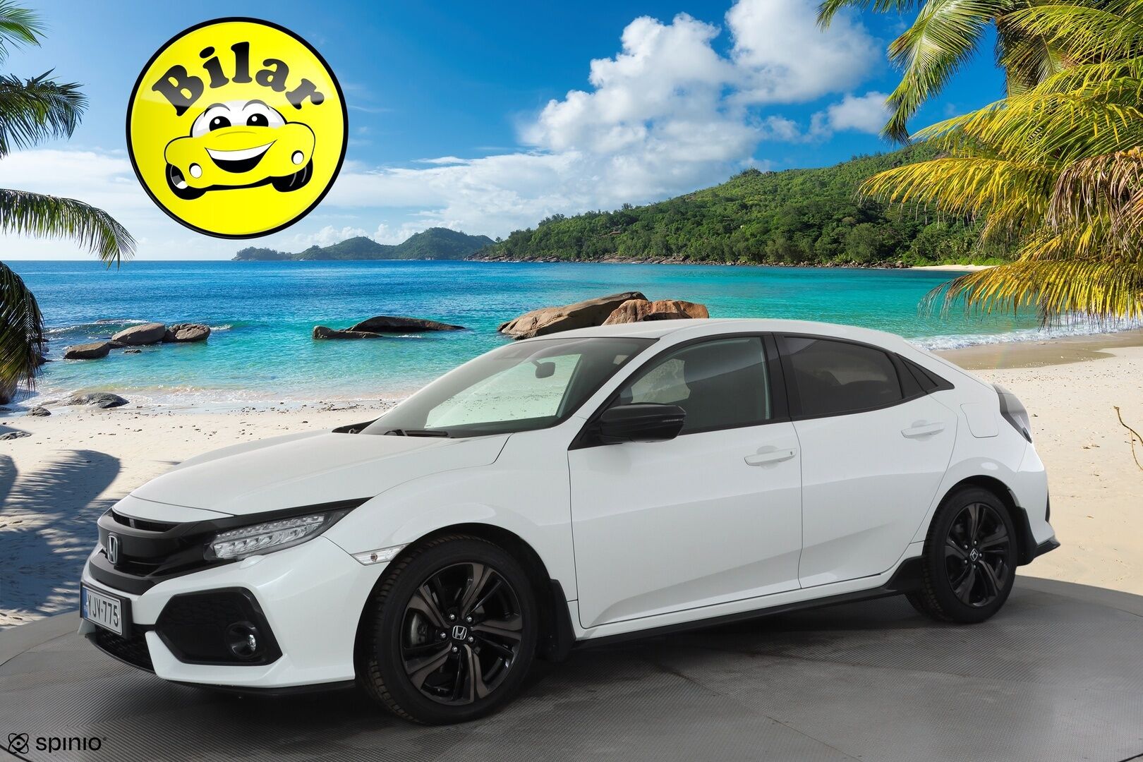 Honda Civic 2018 HB 182 hv Type S AT - ACC | Kaistavahti | Kamera | Lohko | LED | Navi | Apple&Android | 1.Om Suomi-auto | Kahdet Hondan vanteet | Merkkihuollettu | Viimeisin huolto 4 / 26!