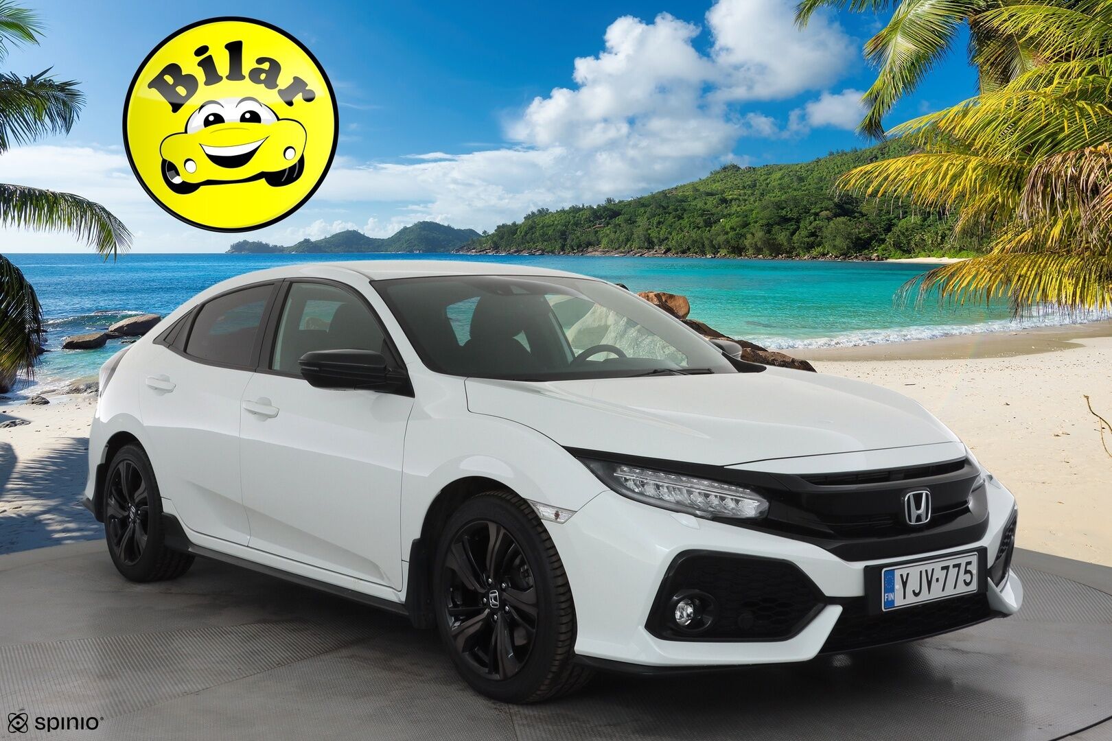Honda Civic 2018 HB 182 hv Type S AT - ACC | Kaistavahti | Kamera | Lohko | LED | Navi | Apple&Android | 1.Om Suomi-auto | Kahdet Hondan vanteet | Merkkihuollettu | Viimeisin huolto 4 / 26!