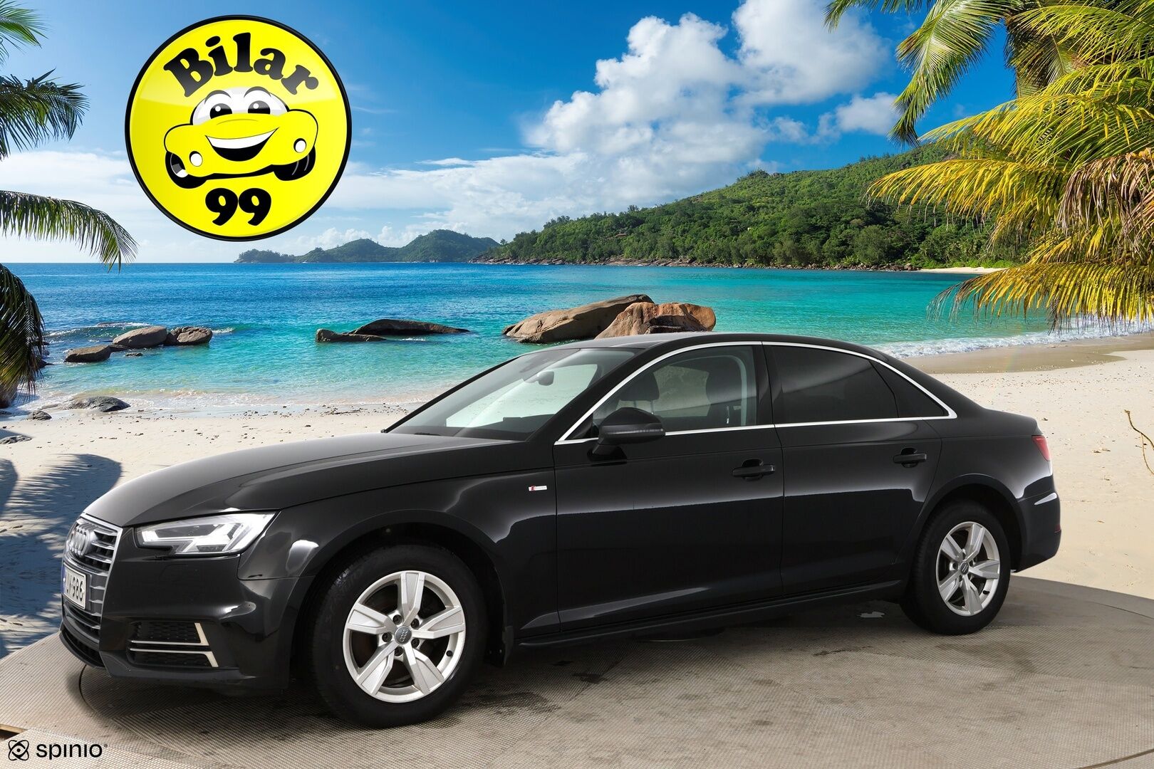 Audi A4 2018 Sedan Business Comfort S line Edition 2,0 TDI 110 kW S tronic / Webasto / Koukku / LED / Comfort paketti / Vakkari - Tarkka huoltohistoria! / Jakopää tehty 09/2024 /