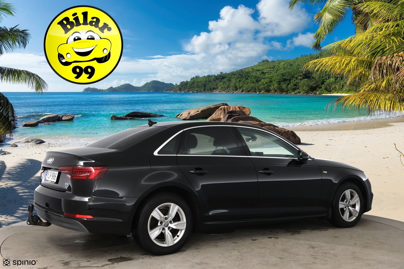 Audi A4 2018 Sedan Business Comfort S line Edition 2,0 TDI 110 kW S tronic / Webasto / Koukku / LED / Comfort paketti / Vakkari - Tarkka huoltohistoria! / Jakopää tehty 09/2024 /