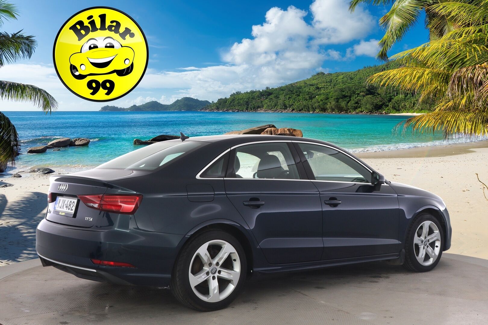 Audi A3 2018 Sedan Pro Business Sport Edition 1,0 TFSI 85 kW S tronic *Led-ajovalot / sporttipenkit / metalliväri!* - *Pikkusportti / Edullinen / Hyvin huollettu!*