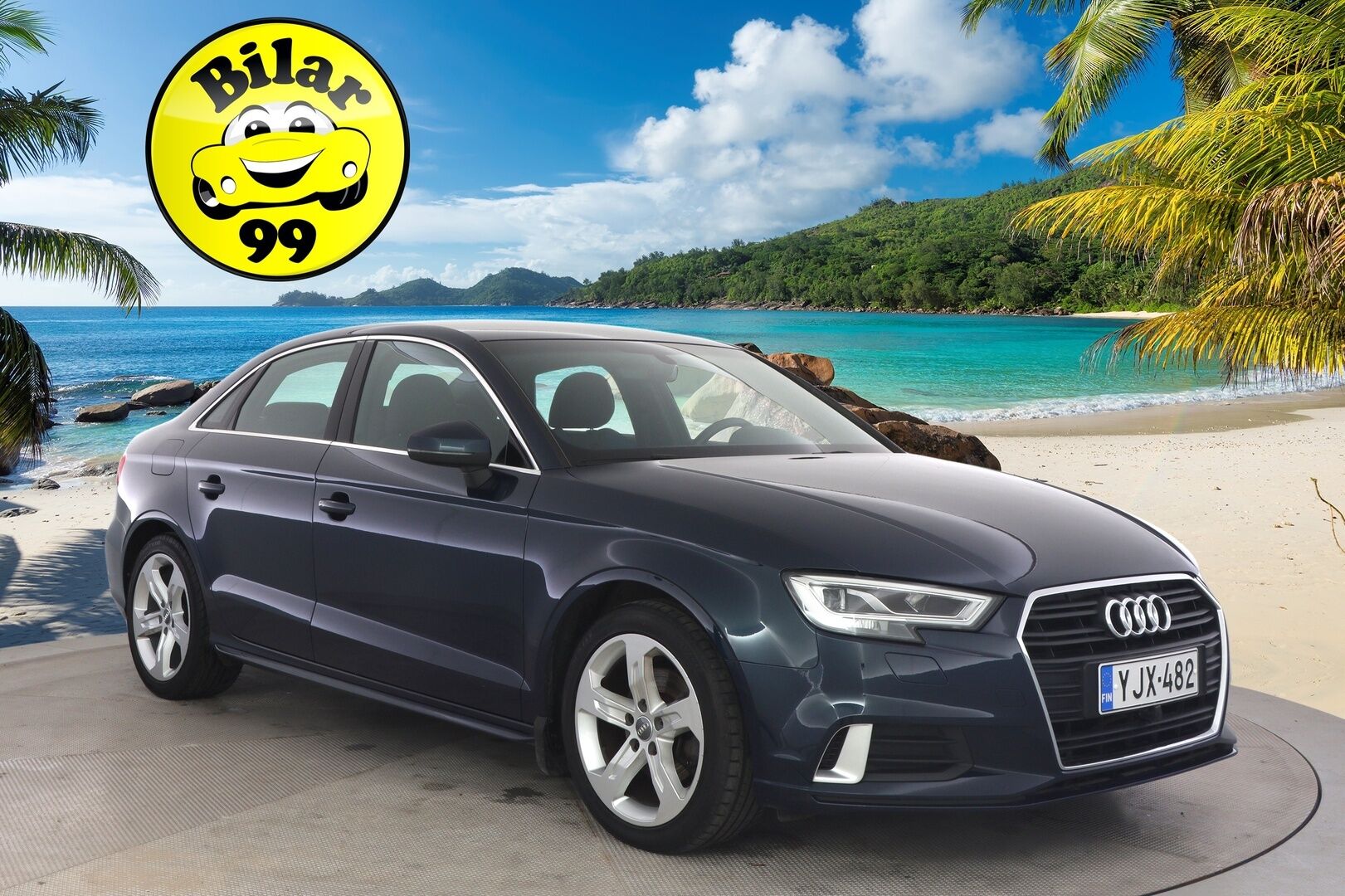 Audi A3 2018 Sedan Pro Business Sport Edition 1,0 TFSI 85 kW S tronic *Led-ajovalot / sporttipenkit / metalliväri!* - *Pikkusportti / Edullinen / Hyvin huollettu!*