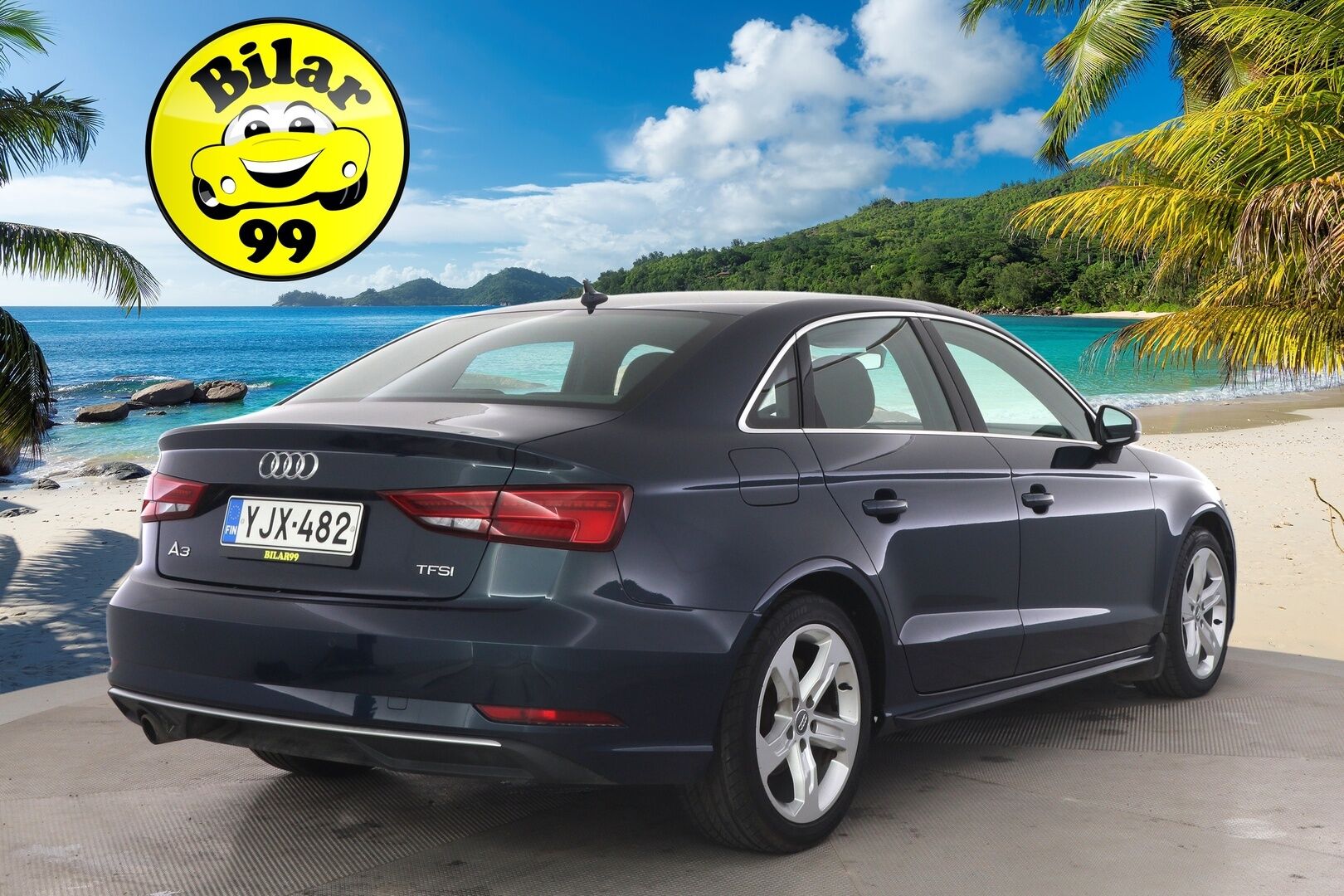 Audi A3 2018 Sedan Pro Business Sport Edition 1,0 TFSI 85 kW S tronic *Led-ajovalot / sporttipenkit / metalliväri!* - *Pikkusportti / Edullinen / Hyvin huollettu!*