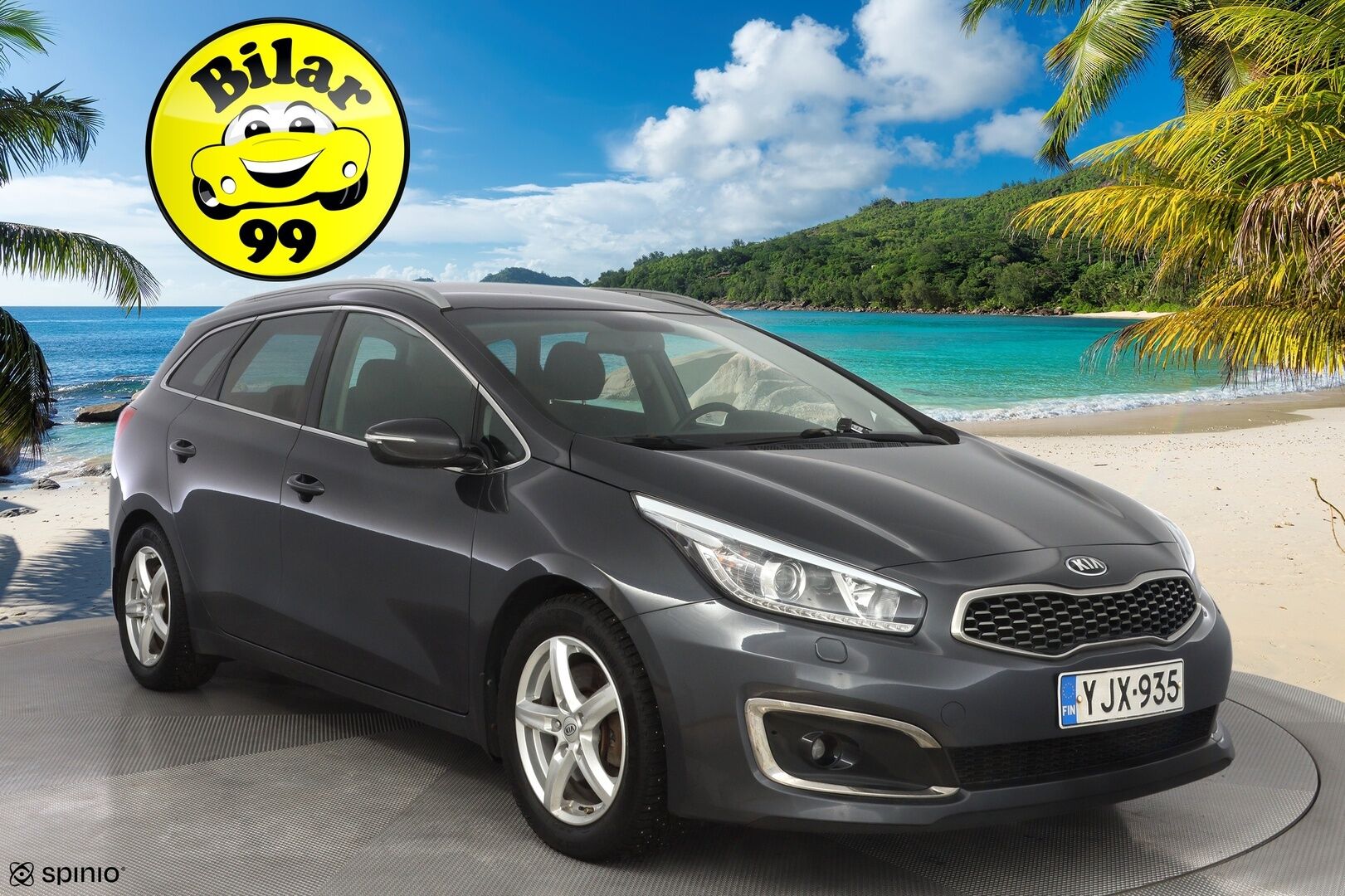 Kia cee'd 2018 1,6 FIFA World Cup Edition SW DCT *Koukku / Ratinlämmitin / P-tutkat* - Suomi-auto / Kahdet hyvät renkaat Kian vanteilla / Merkkihuollettu - HULLUT JOULUT KORKOTARJOUS 2,49% 