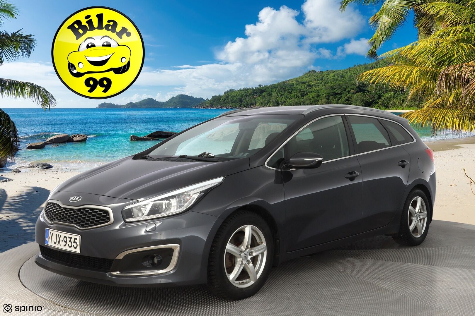 Kia cee'd 2018 1,6 FIFA World Cup Edition SW DCT *Koukku / Ratinlämmitin / P-tutkat* - Suomi-auto / Kahdet hyvät renkaat Kian vanteilla / Merkkihuollettu - HULLUT JOULUT KORKOTARJOUS 2,49% 