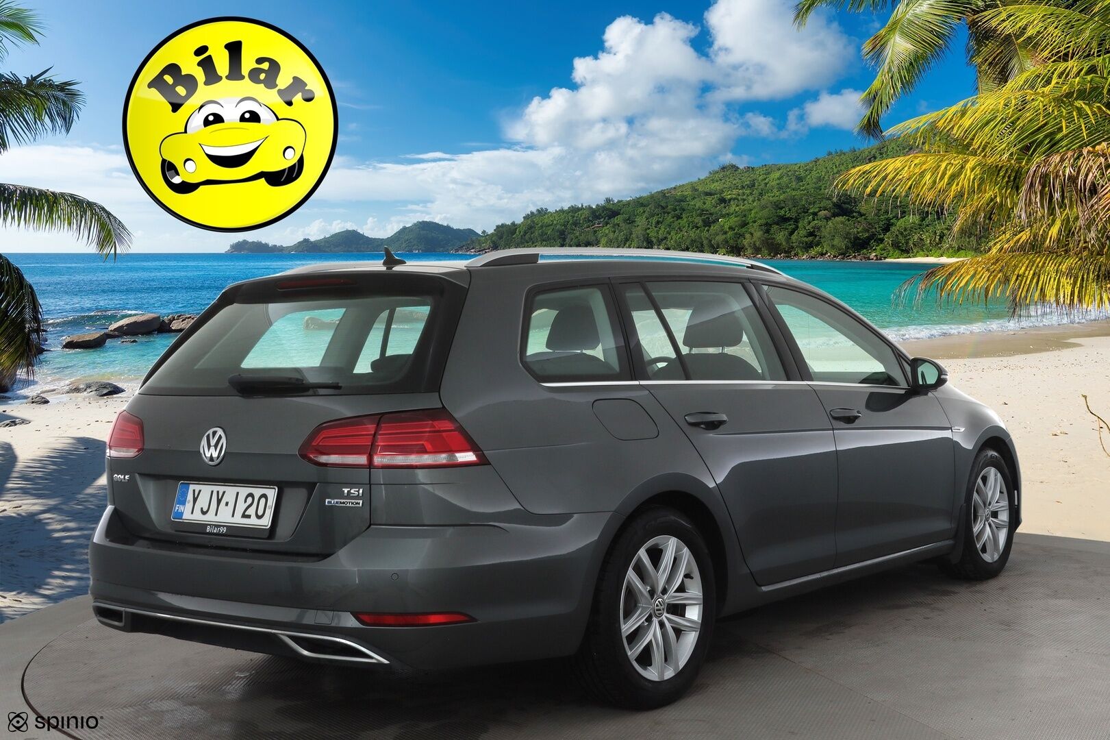 Volkswagen Golf 2018 Variant Highline 1,5 TSI EVO 96 kW (130 hv) BLUEMOTION DSG-automaatti - | ACC | Webasto | LED | Digimittaristo | P.kamera ja tutkat | Navi | App-Connect | Keyless | Front Assist | 2x renkaat aluin | Suomiauto | 