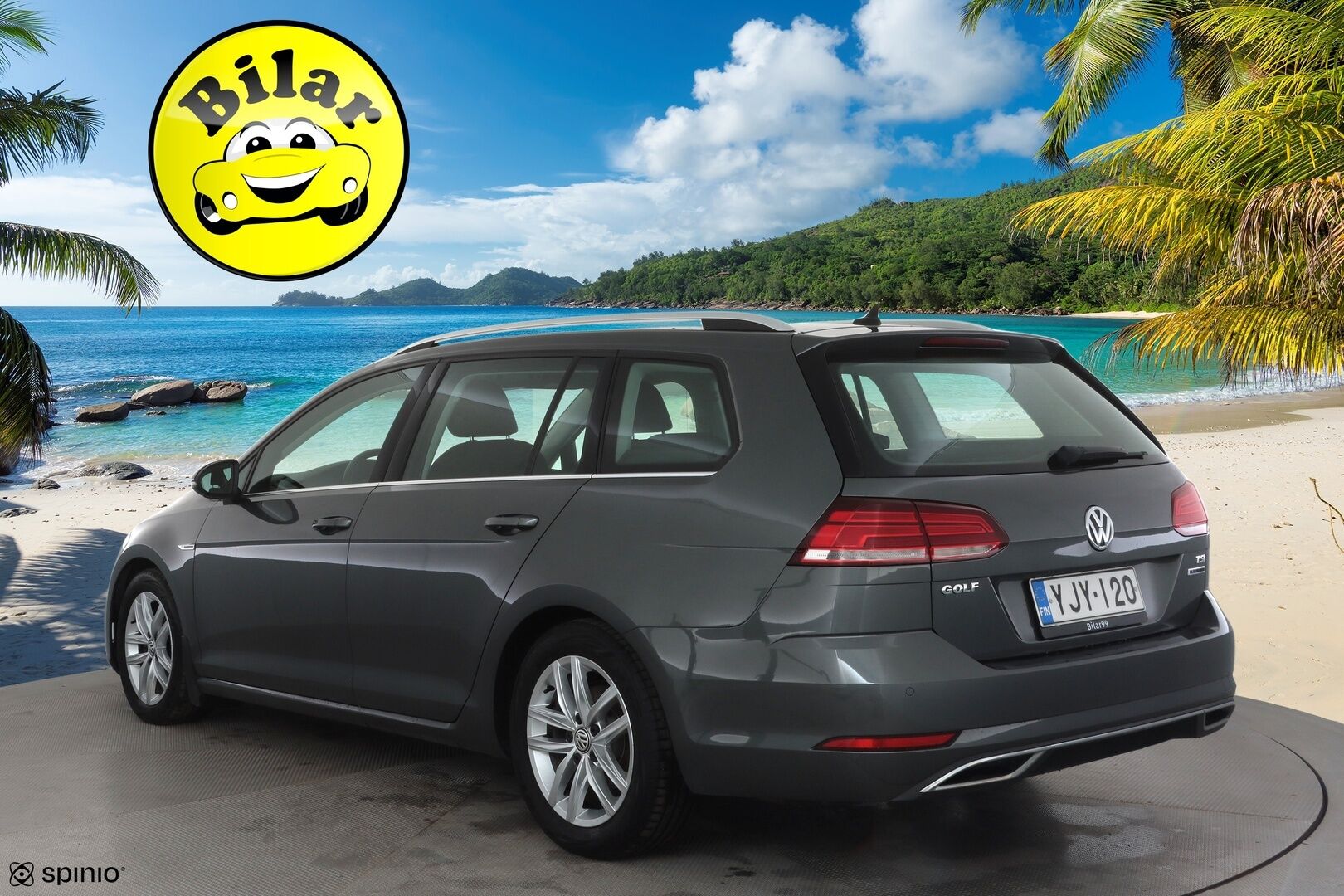 Volkswagen Golf 2018 Variant Highline 1,5 TSI EVO 96 kW (130 hv) BLUEMOTION DSG-automaatti - | ACC | Webasto | LED | Digimittaristo | P.kamera ja tutkat | Navi | App-Connect | Keyless | Front Assist | 2x renkaat aluin | Suomiauto | 