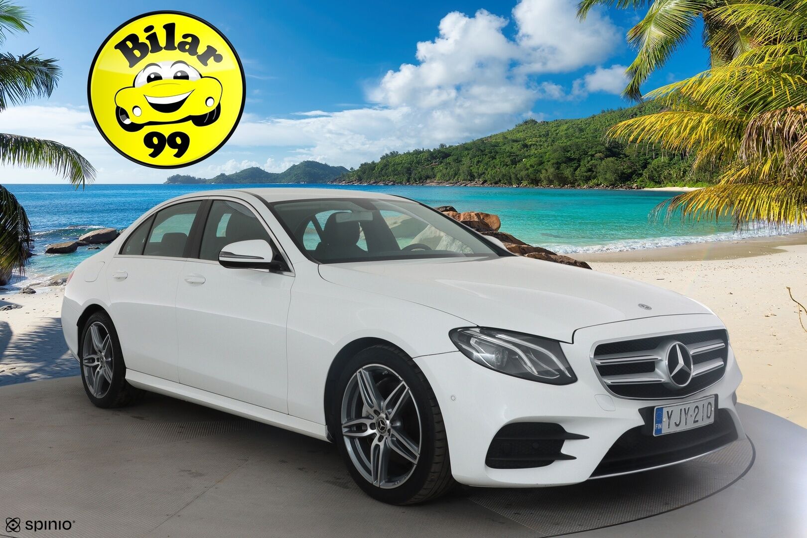 Mercedes-Benz E 2018 220 d 4Matic A Premium Business AMG *Sisätilanlämmitin / LED-High Performance / P.Kamera / Sportpenkit / Navi / Vakkari* - Suomi-auto / Kahdet Renkaat