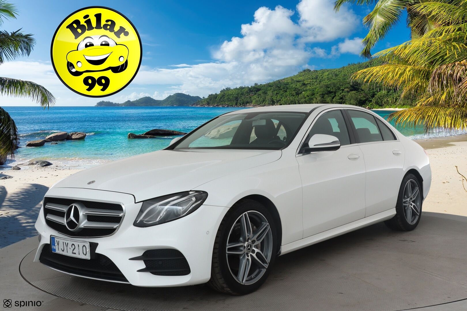 Mercedes-Benz E 2018 220 d 4Matic A Premium Business AMG *Sisätilanlämmitin / LED-High Performance / P.Kamera / Sportpenkit / Navi / Vakkari* - Suomi-auto / Kahdet Renkaat