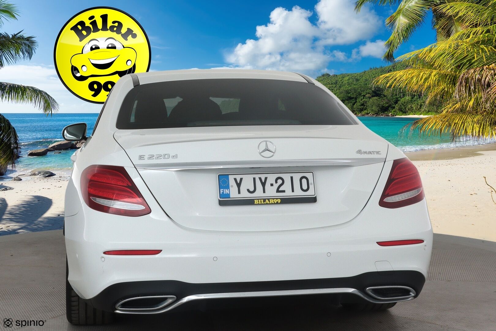 Mercedes-Benz E 2018 220 d 4Matic A Premium Business AMG * Peruutuskamera / Lohko & Sisäpistoke / LED High Performance / Sporttipenkit / Navi / Vakkari - Suomi-auto / Kahdet Renkaat