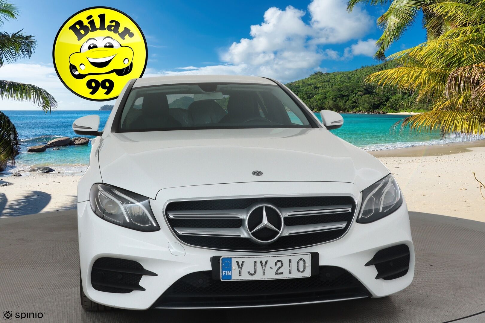 Mercedes-Benz E 2018 220 d 4Matic A Premium Business AMG * Peruutuskamera / Lohko & Sisäpistoke / LED High Performance / Sporttipenkit / Navi / Vakkari - Suomi-auto / Kahdet Renkaat