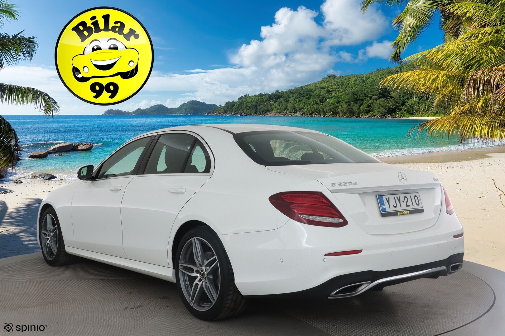 Mercedes-Benz E 2018 220 d 4Matic A Premium Business AMG *Sisätilanlämmitin / LED-High Performance / P.Kamera / Sportpenkit / Navi / Vakkari* - Suomi-auto / Kahdet Renkaat