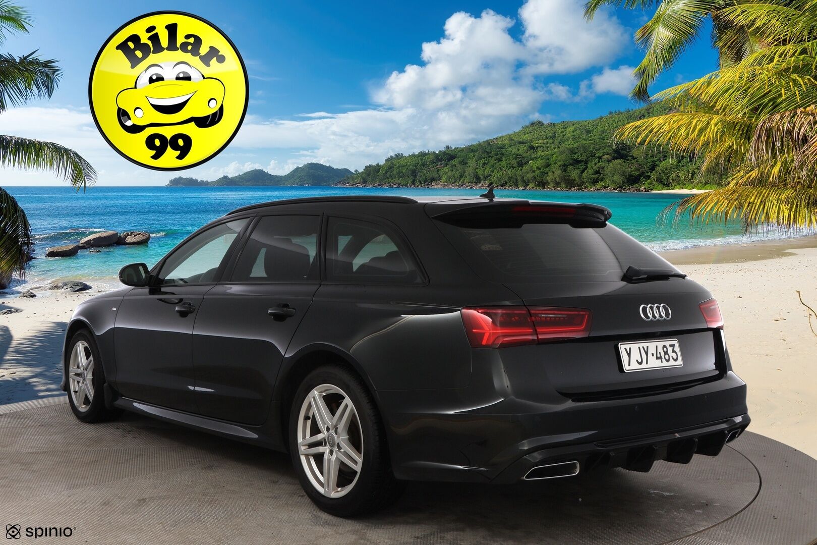 Audi A6 2018 Avant S line Business Sport 2,0 TDI 110 kW ultra S tronic - Suomiauto / Webasto / Premium Sound / Peruutuskamera / Nahka-Alcantara Sporttipenkit / LED / Supervarusteet!