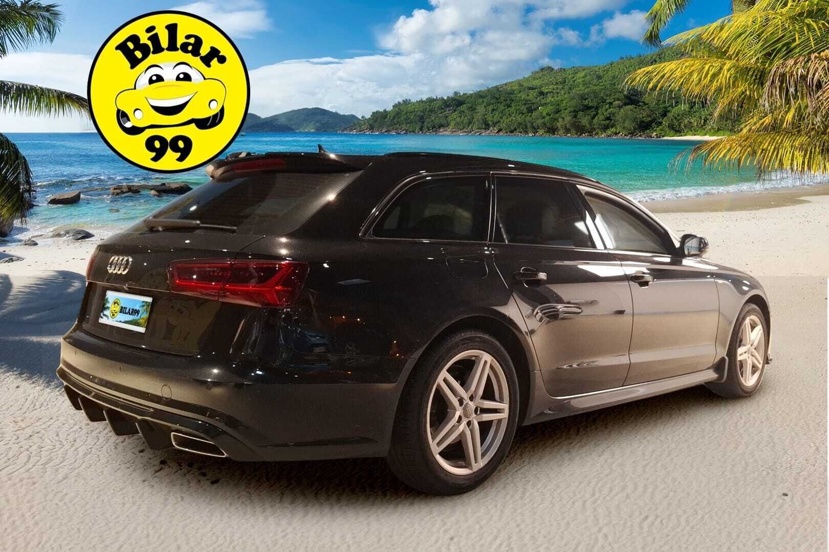 Audi A6 2018 Avant S line Business Sport 2,0 TDI 110 kW ultra S tronic - Suomiauto / Webasto / Premium Sound / Peruutuskamera / Nahka-Alcantara Sporttipenkit / LED / Supervarusteet!