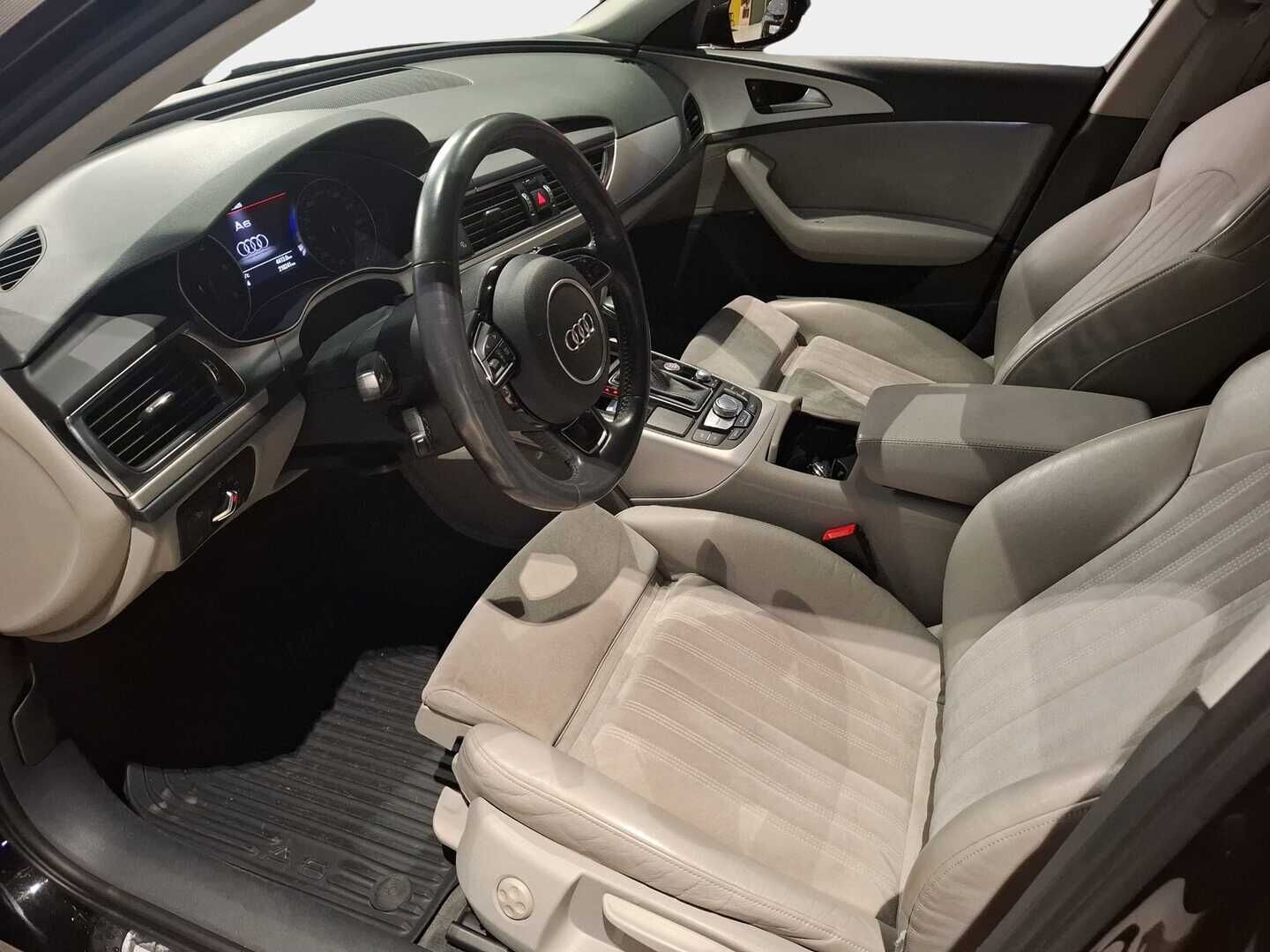 Audi A6 2018 Avant S line Business Sport 2,0 TDI 110 kW ultra S tronic - Suomiauto / Webasto / Premium Sound / Peruutuskamera / Nahka-Alcantara Sporttipenkit / LED / Supervarusteet!