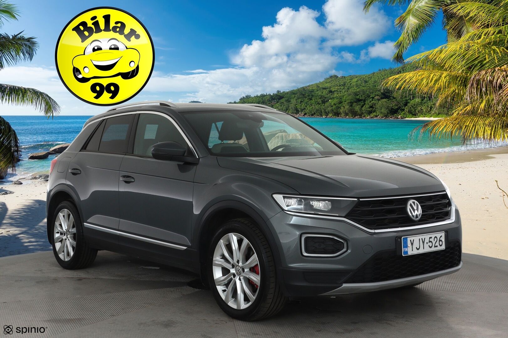 Volkswagen T-Roc 2018 Sport 2,0 TDI SCR 110 kW (150 hv) 4MOTION DSG **Adapt.Vakkari / LED-valot / P.Tutkat / Webasto / Koukku** - Suomi-auto / Kahdet Renkaat