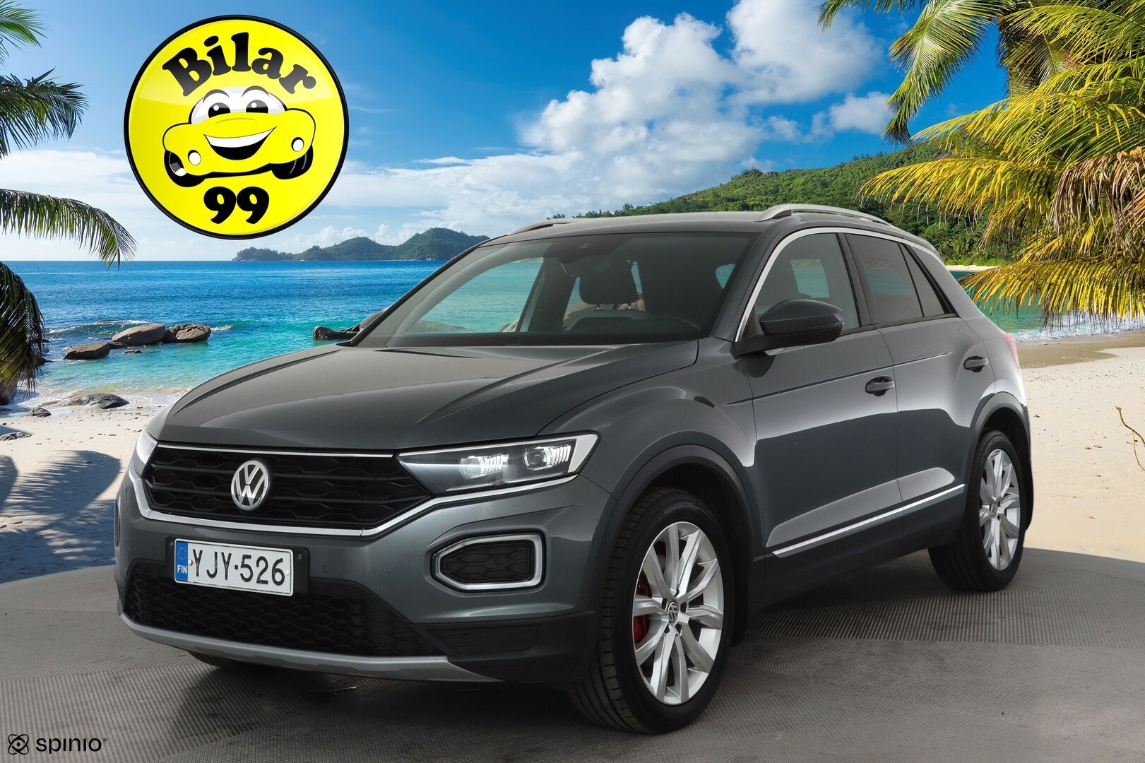Volkswagen T-Roc 2018 Sport 2,0 TDI SCR 110 kW (150 hv) 4MOTION DSG **Adapt.Vakkari / LED-valot / P.Tutkat / Webasto / Koukku** - Suomi-auto / Kahdet Renkaat
