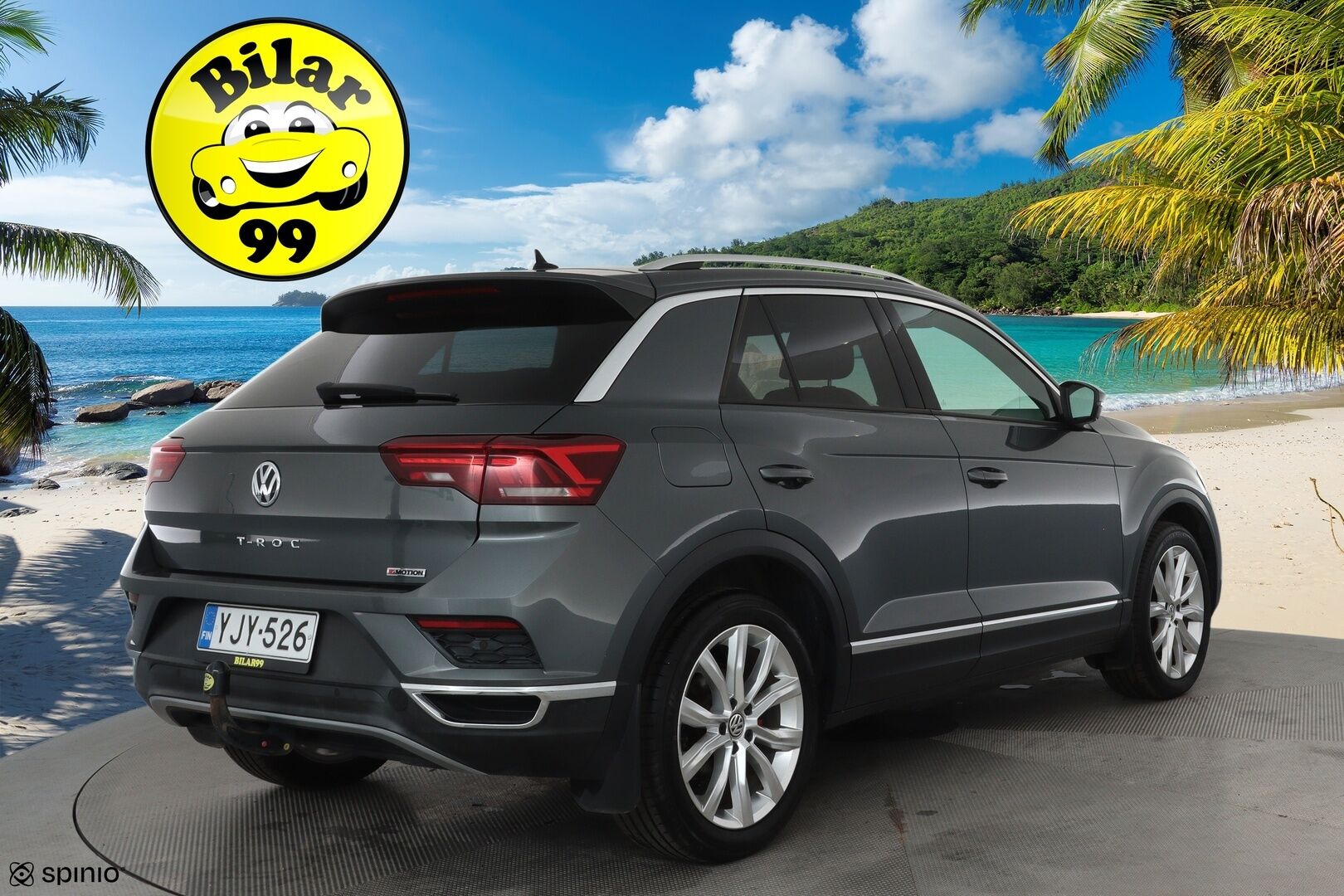 Volkswagen T-Roc 2018 Sport 2,0 TDI SCR 110 kW (150 hv) 4MOTION DSG **Adapt.Vakkari / LED-valot / P.Tutkat / Webasto / Koukku** - Suomi-auto / Kahdet Renkaat