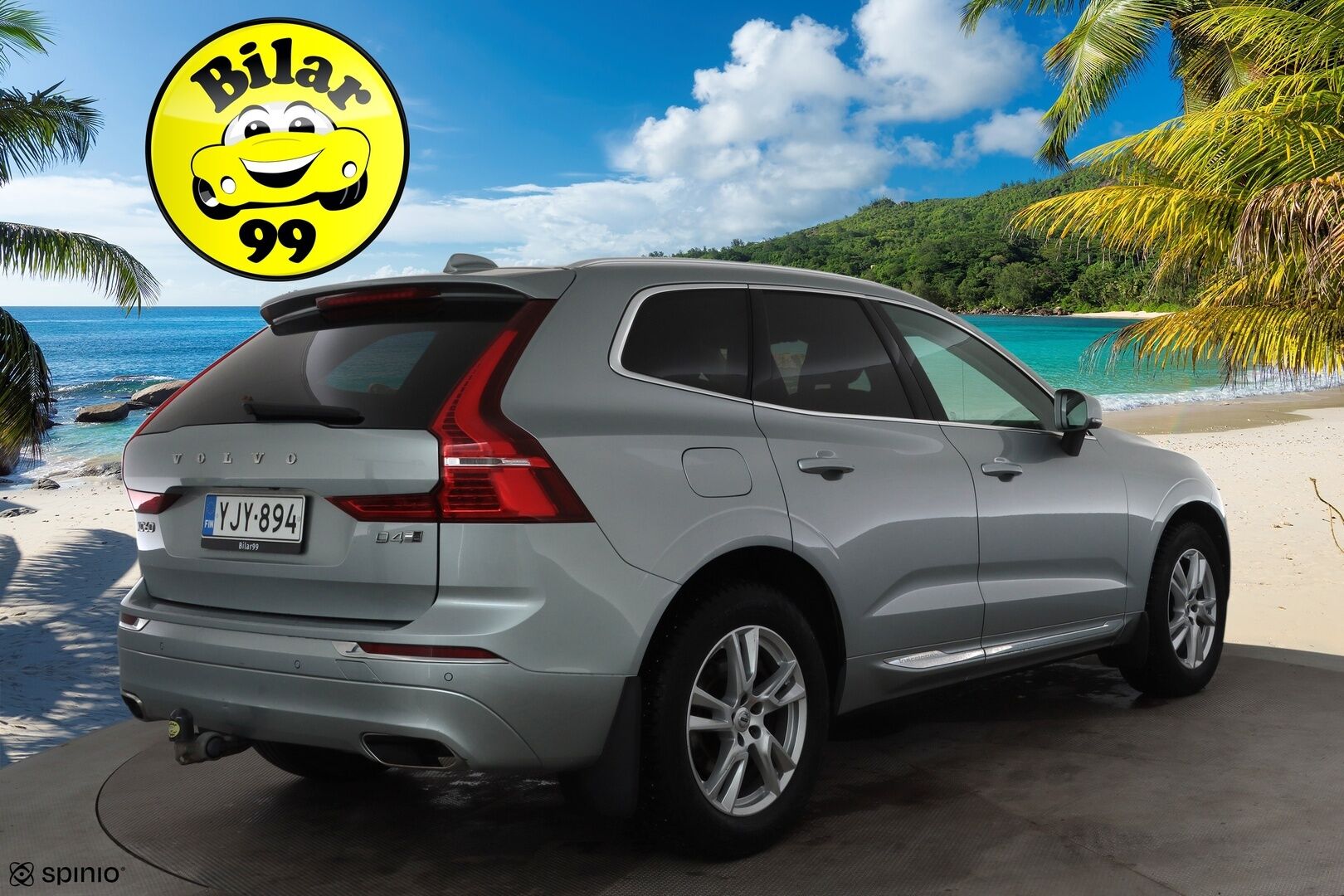 Volvo XC60 2018 D4 AWD Inscription aut * ACC / Webasto / Muistipenkki / Koukku / Kamera / KeylessGo / Sporttinahat / LED / Navi * - 1.Om Suomi-auto / Kahdet renkaat aluvanteilla - HULLUT AVAJAISHULINAT KORKOTARJOUS 3,29 %