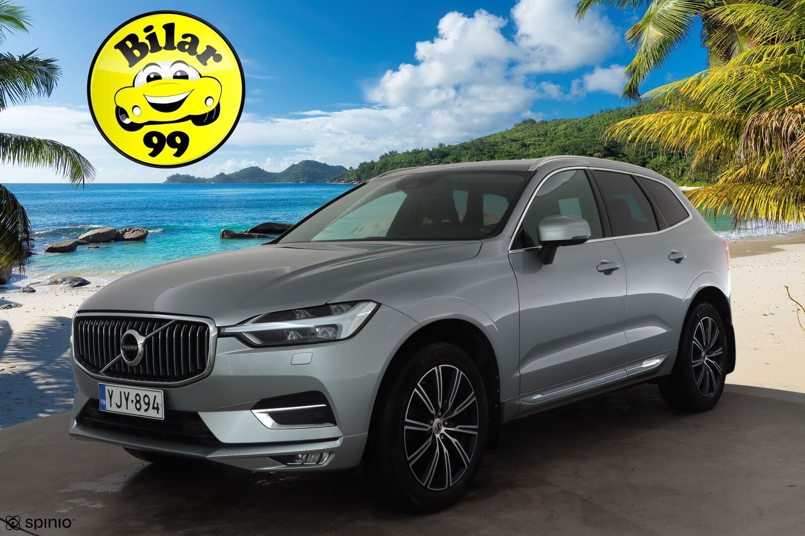 Volvo XC60 2018 D4 AWD Inscription aut * ACC / Webasto / Muistipenkki / Koukku / Kamera / KeylessGo / Sporttinahat / LED / Navi * - 1.Om Suomi-auto / Kahdet renkaat aluvanteilla