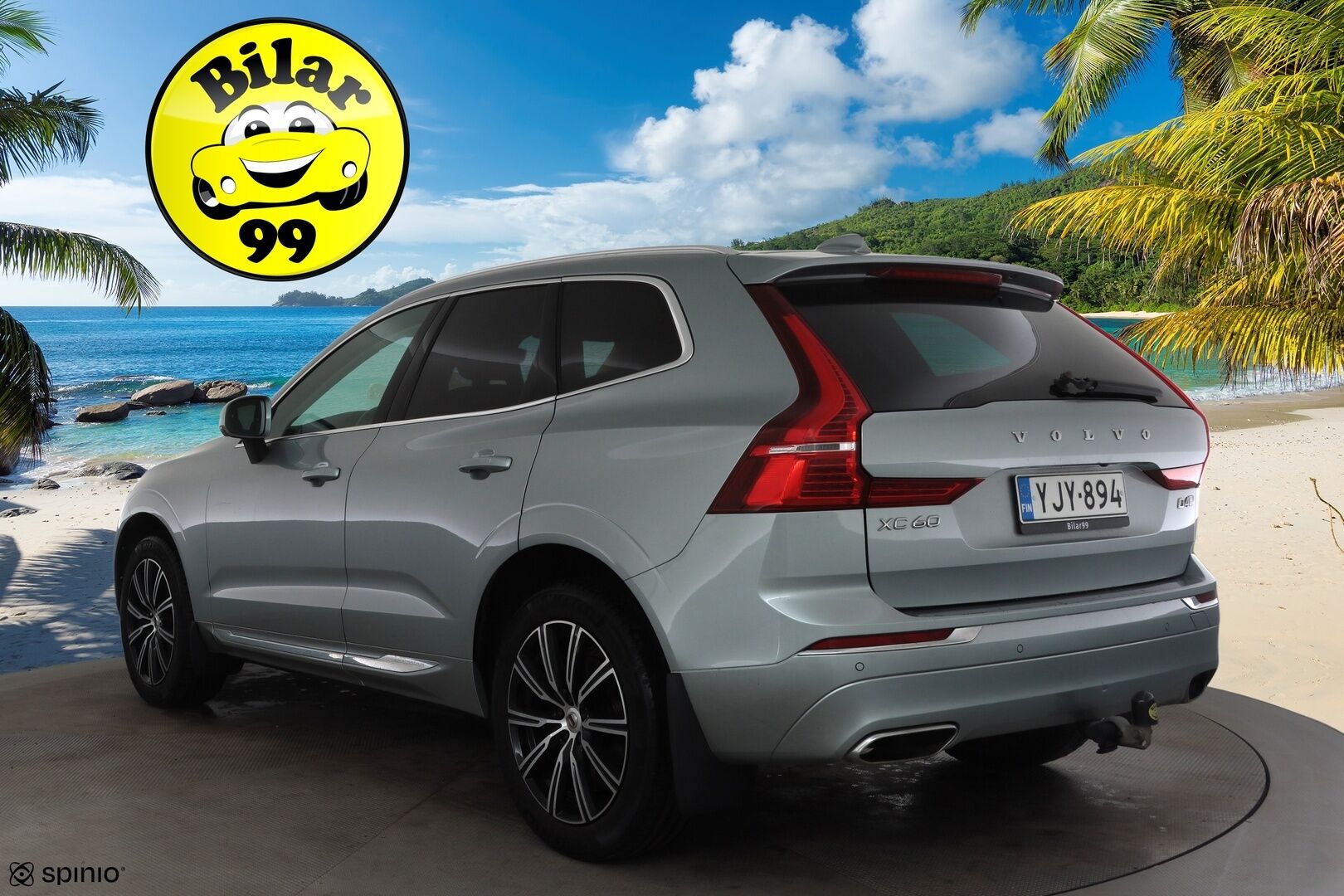 Volvo XC60 2018 D4 AWD Inscription aut * ACC / Webasto / Muistipenkki / Koukku / Kamera / KeylessGo / Sporttinahat / LED / Navi * - 1.Om Suomi-auto / Kahdet renkaat aluvanteilla