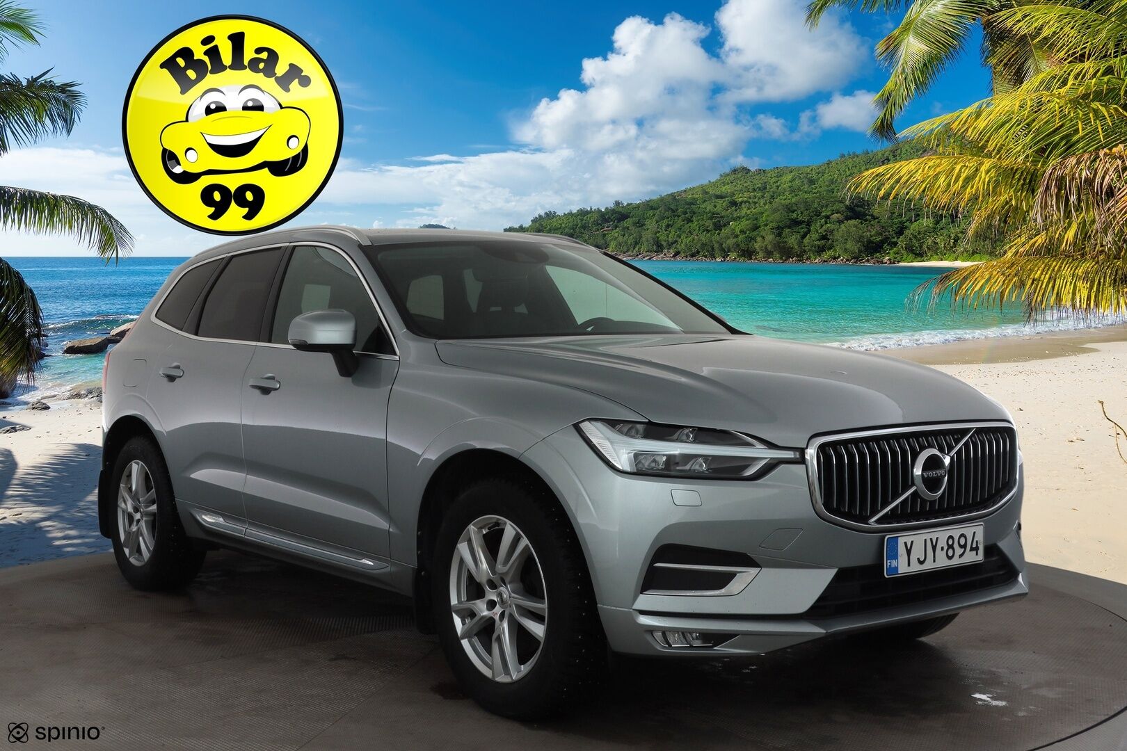 Volvo XC60 2018 D4 AWD Inscription aut * ACC / Webasto / Muistipenkki / Koukku / Kamera / KeylessGo / Sporttinahat / LED / Navi * - 1.Om Suomi-auto / Kahdet renkaat aluvanteilla - HULLUT AVAJAISHULINAT KORKOTARJOUS 3,29 %