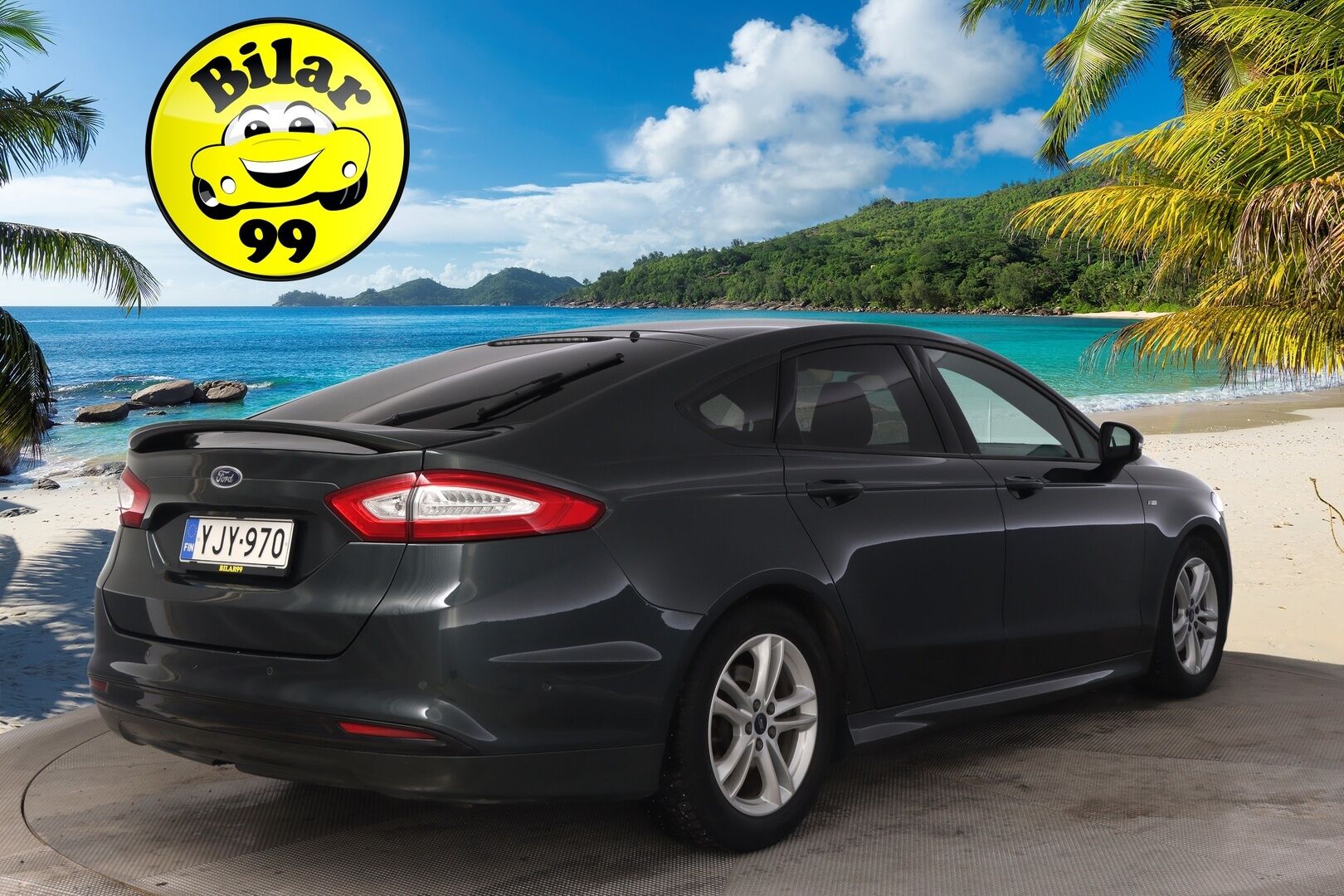 Ford Mondeo 2018 1,5 EcoBoost 160hv A6 ST-Line 5D - Suomi-Auto | Navi | Lämmitettävä tuulilasi | Lohko | Koukku | Vakkari | AndroidAuto | AppleCarPay | Tutkat | Suksiluukku | 2X Renkaat | Siisti