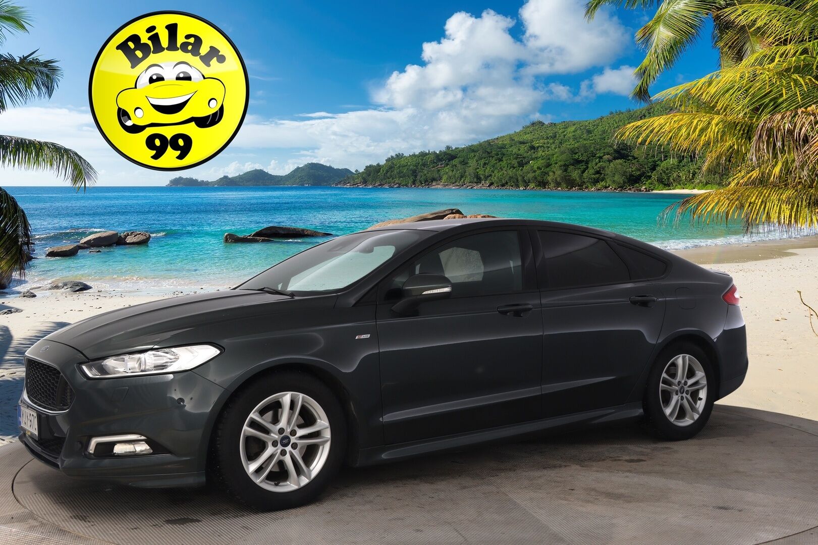 Ford Mondeo 2018 1,5 EcoBoost 160hv A6 ST-Line 5D - Suomi-Auto | Navi | Lämmitettävä tuulilasi | Lohko | Koukku | Vakkari | AndroidAuto | AppleCarPay | Tutkat | Suksiluukku | 2X Renkaat | Siisti