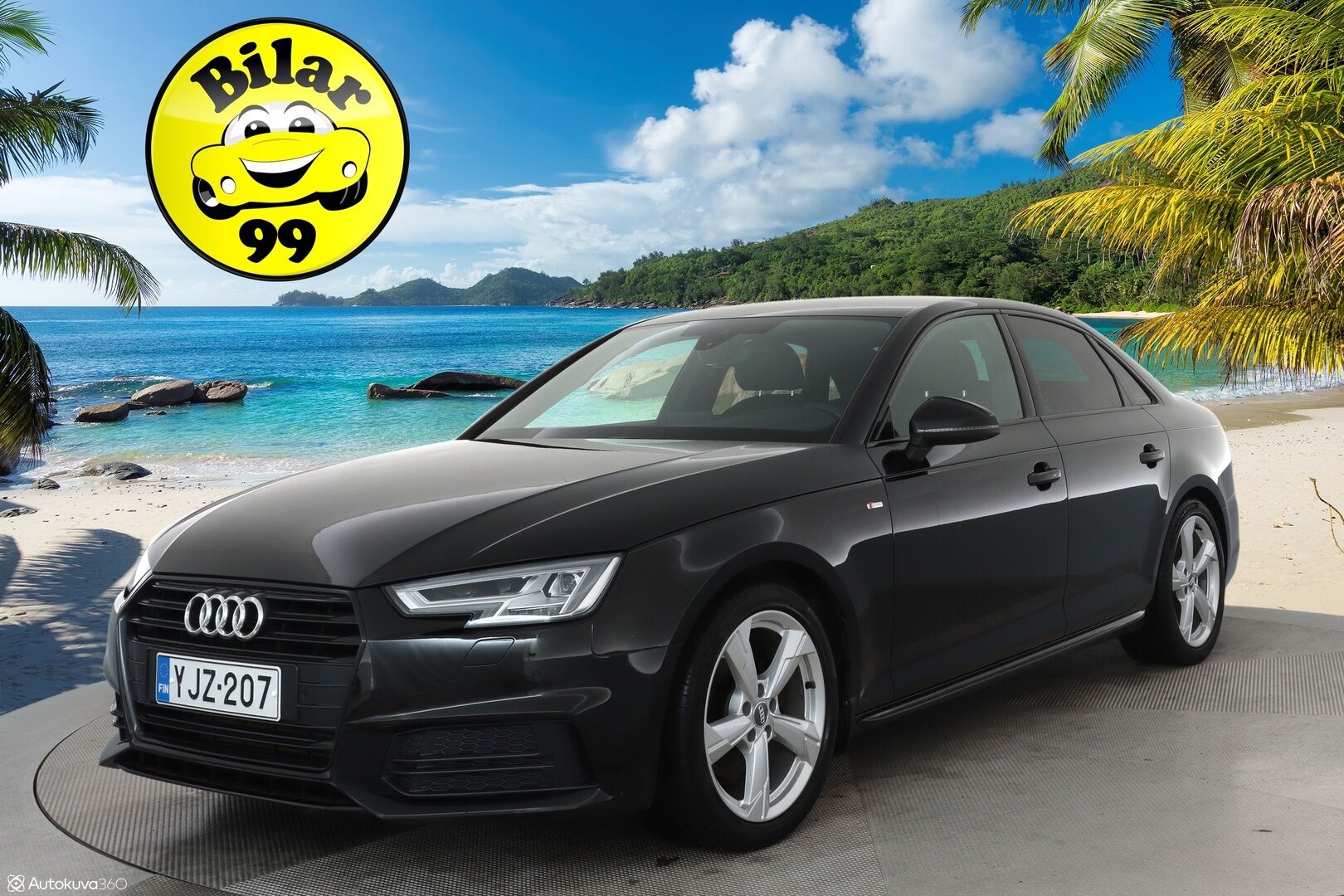 Audi A4 2018 Sedan S Line 2,0 TFSI 140 kW S tronic **B&O / Webasto / P.kamera / Sporttipenkit / Apple&Android / Koukku**