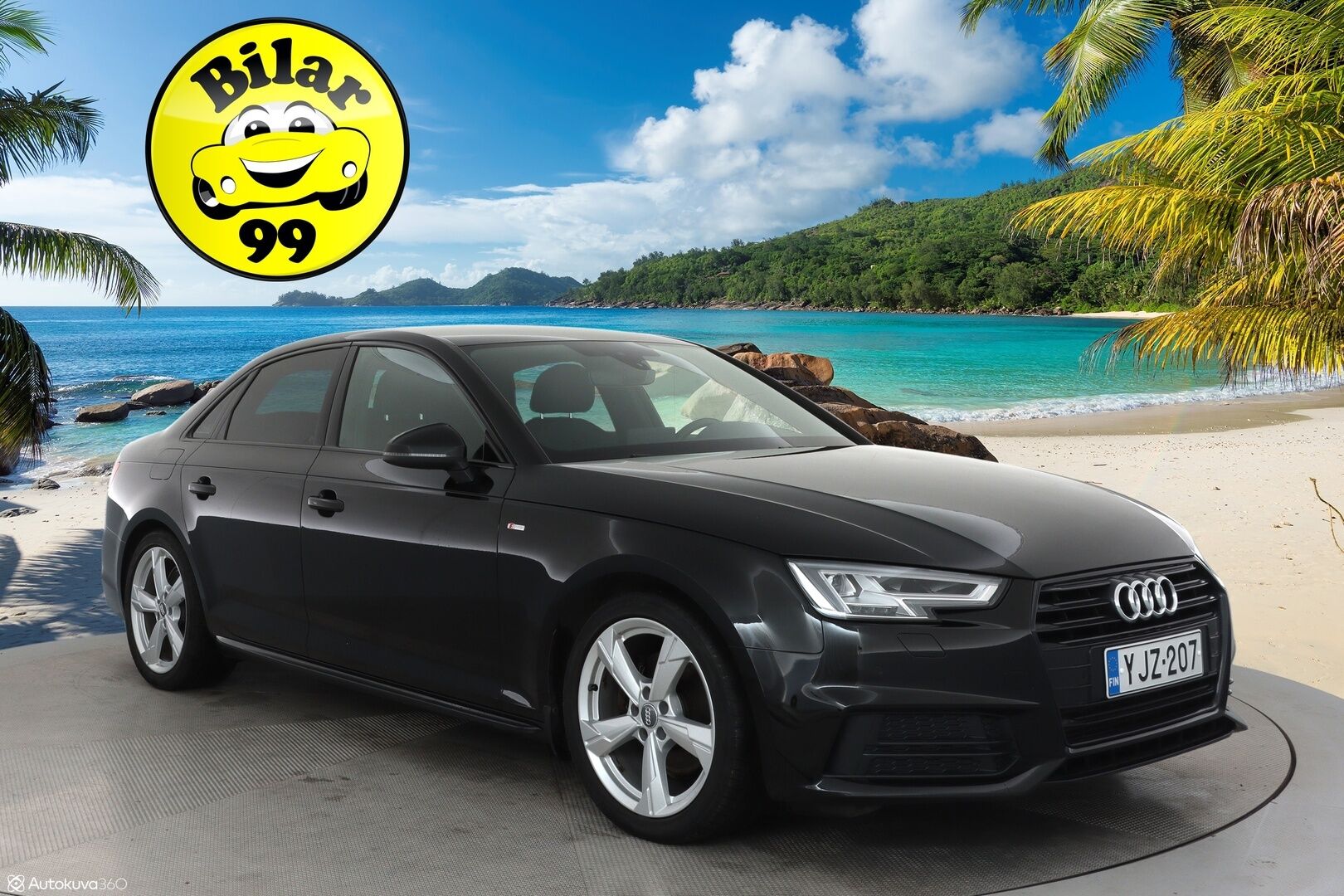 Audi A4 2018 Sedan S Line 2,0 TFSI 140 kW S tronic **B&O / Webasto / P.kamera / Sporttipenkit / Apple&Android / Koukku**
