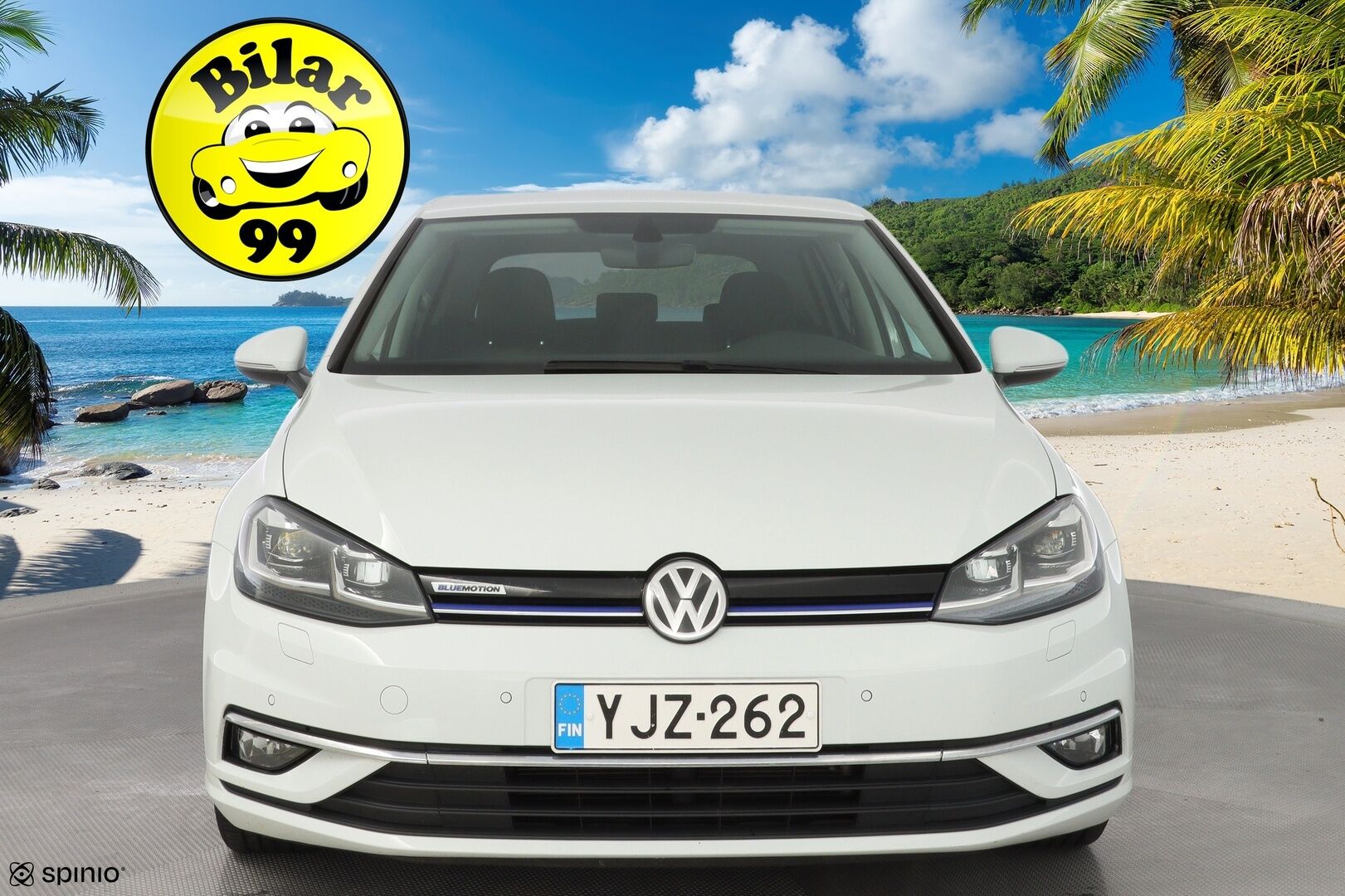 Volkswagen Golf 2018 Highline 1,5 TSI EVO 96 kW (130 hv) BLUEMOTION DSG-automaatti * ACC / Webasto / Keyless / App-Connect / P.Kamera * - Suomi-auto / Kahdet renkaat alumiinivantein / Facelift / Juuri huollettu