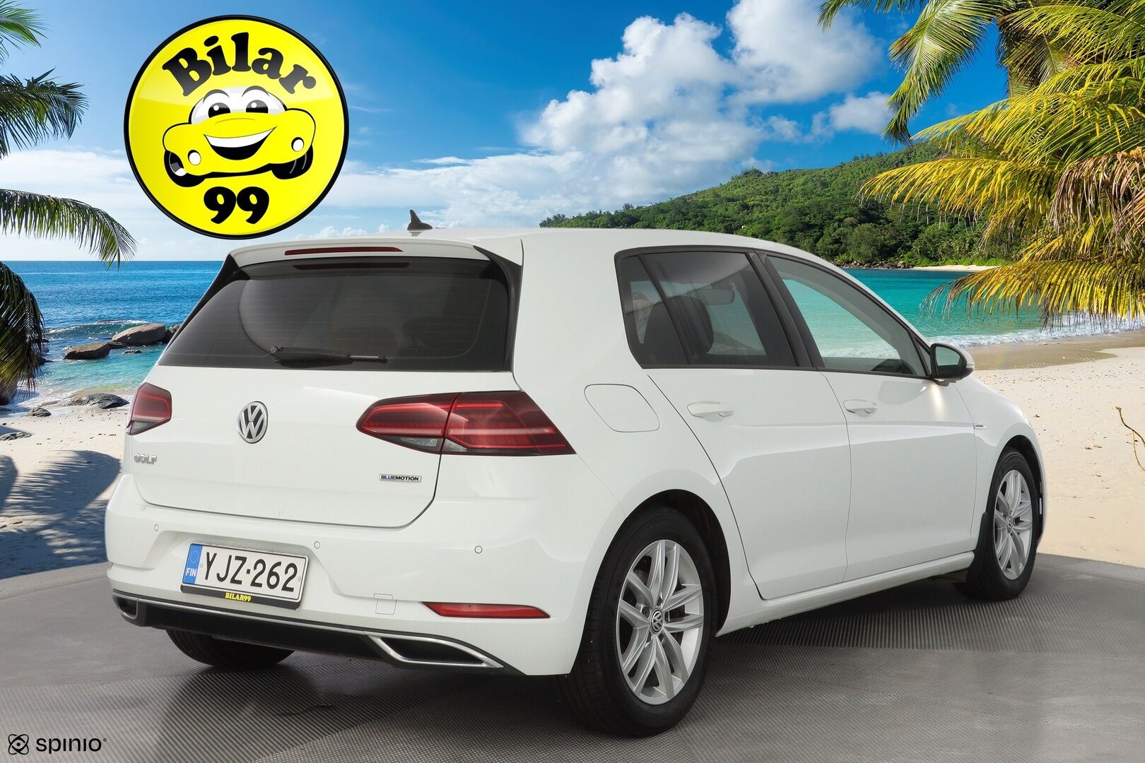 Volkswagen Golf 2018 Highline 1,5 TSI EVO 96 kW (130 hv) BLUEMOTION DSG-automaatti * ACC / Webasto / Keyless / App-Connect / P.Kamera * - Suomi-auto / Kahdet renkaat alumiinivantein / Facelift / Juuri huollettu