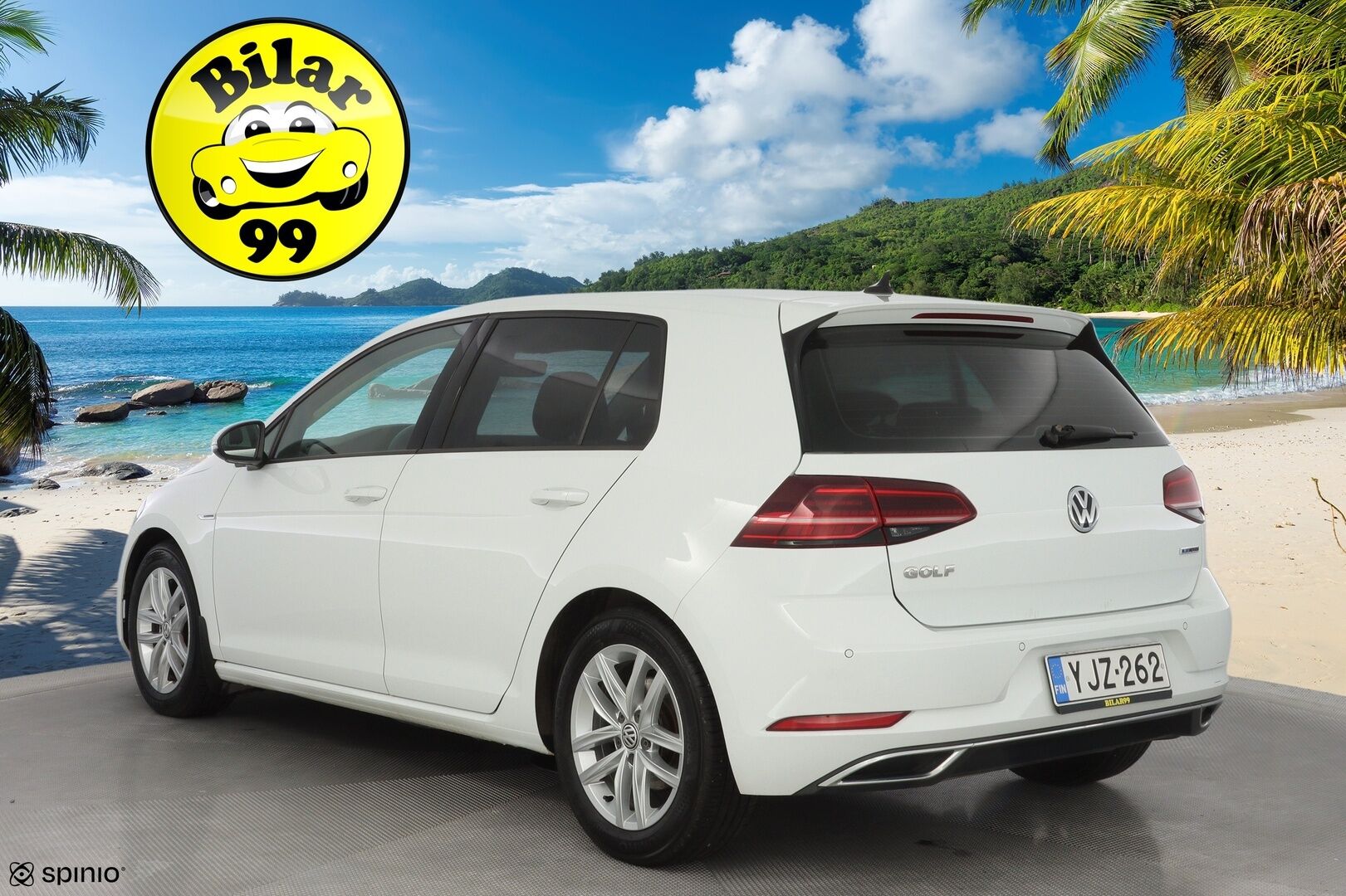Volkswagen Golf 2018 Highline 1,5 TSI EVO 96 kW (130 hv) BLUEMOTION DSG-automaatti * ACC / Webasto / Keyless / App-Connect / P.Kamera * - Suomi-auto / Kahdet renkaat alumiinivantein / Facelift / Juuri huollettu