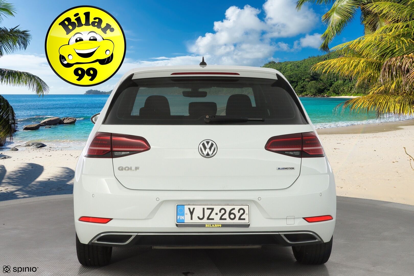 Volkswagen Golf 2018 Highline 1,5 TSI EVO 96 kW (130 hv) BLUEMOTION DSG-automaatti * ACC / Webasto / Keyless / App-Connect / P.Kamera * - Suomi-auto / Kahdet renkaat alumiinivantein / Facelift / Juuri huollettu
