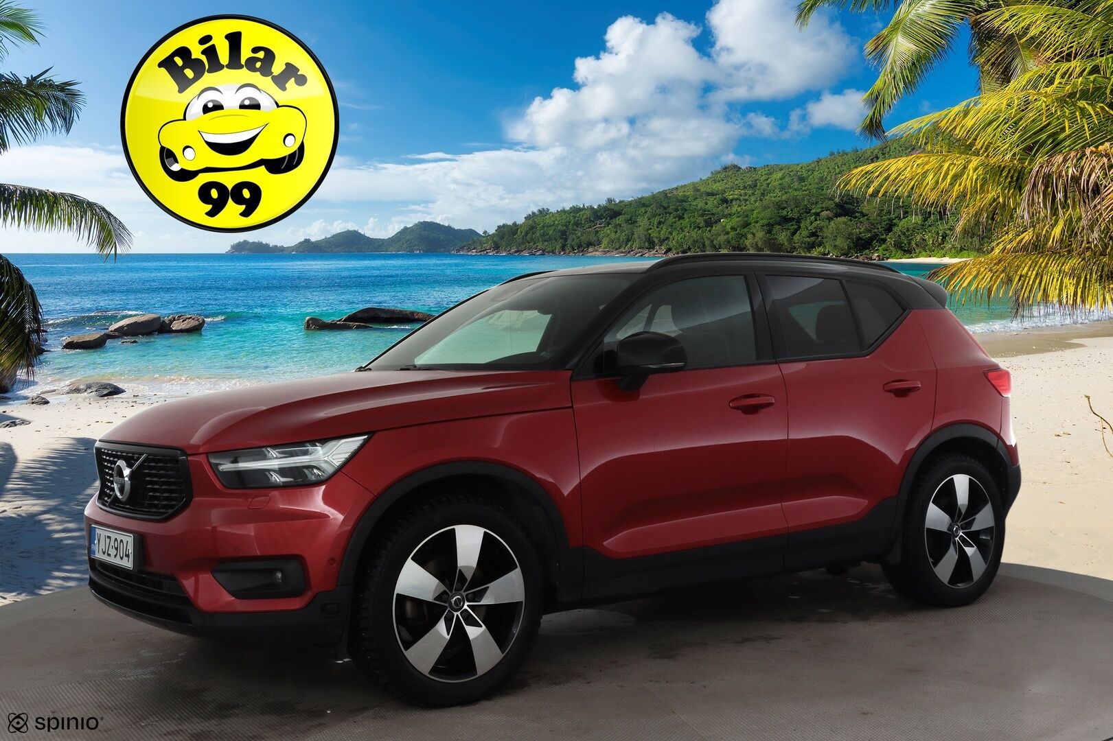 Volvo XC40 2018 D4 AWD R-Design Launch Edition aut * Panorama / H&K / ACC / Full-LED / 360 / Sportpenkki Muistilla / Navi / Keyless * - Webasto / Koukku / Suomi-auto / Kahdet renkaat / Merkkihuollot