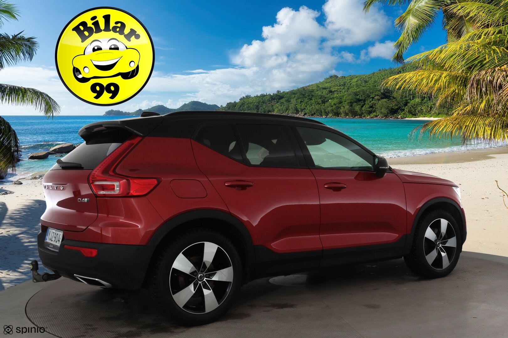 Volvo XC40 2018 D4 AWD R-Design Launch Edition aut * Panorama / H&K / ACC / Full-LED / 360 / Sportpenkki Muistilla / Navi / Keyless * - Webasto / Koukku / Suomi-auto / Kahdet renkaat / Merkkihuollot